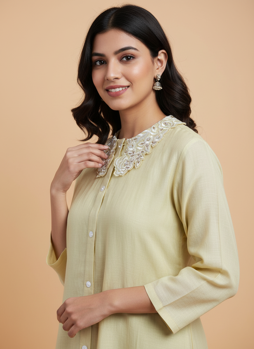 Vanilla Yellow Coordset