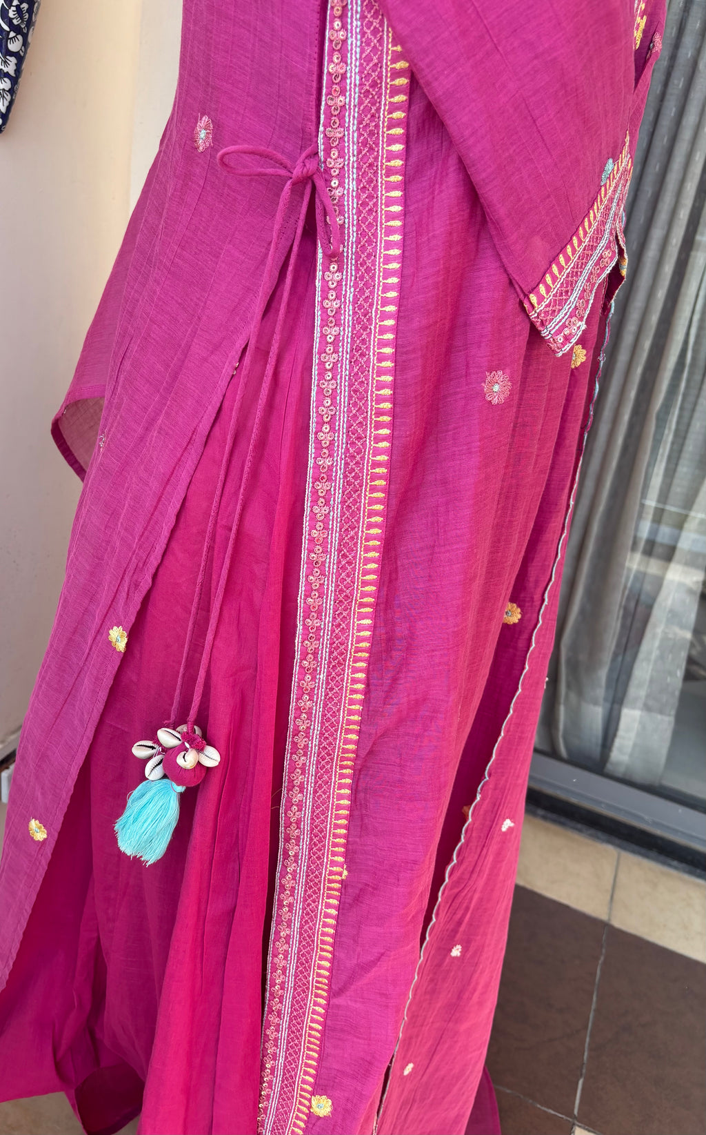 Saanjh Rang Gown Set