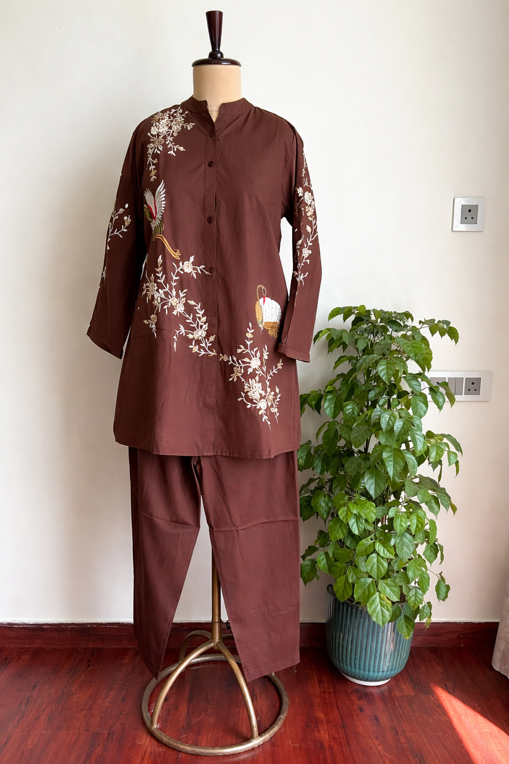 Mocha Boho Bird Coordset