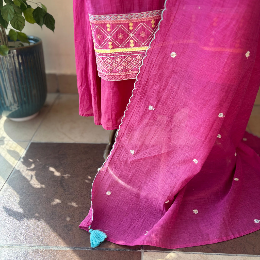 Saanjh Rang Gown Set