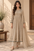 Champagne Tissue Shimmer Suit