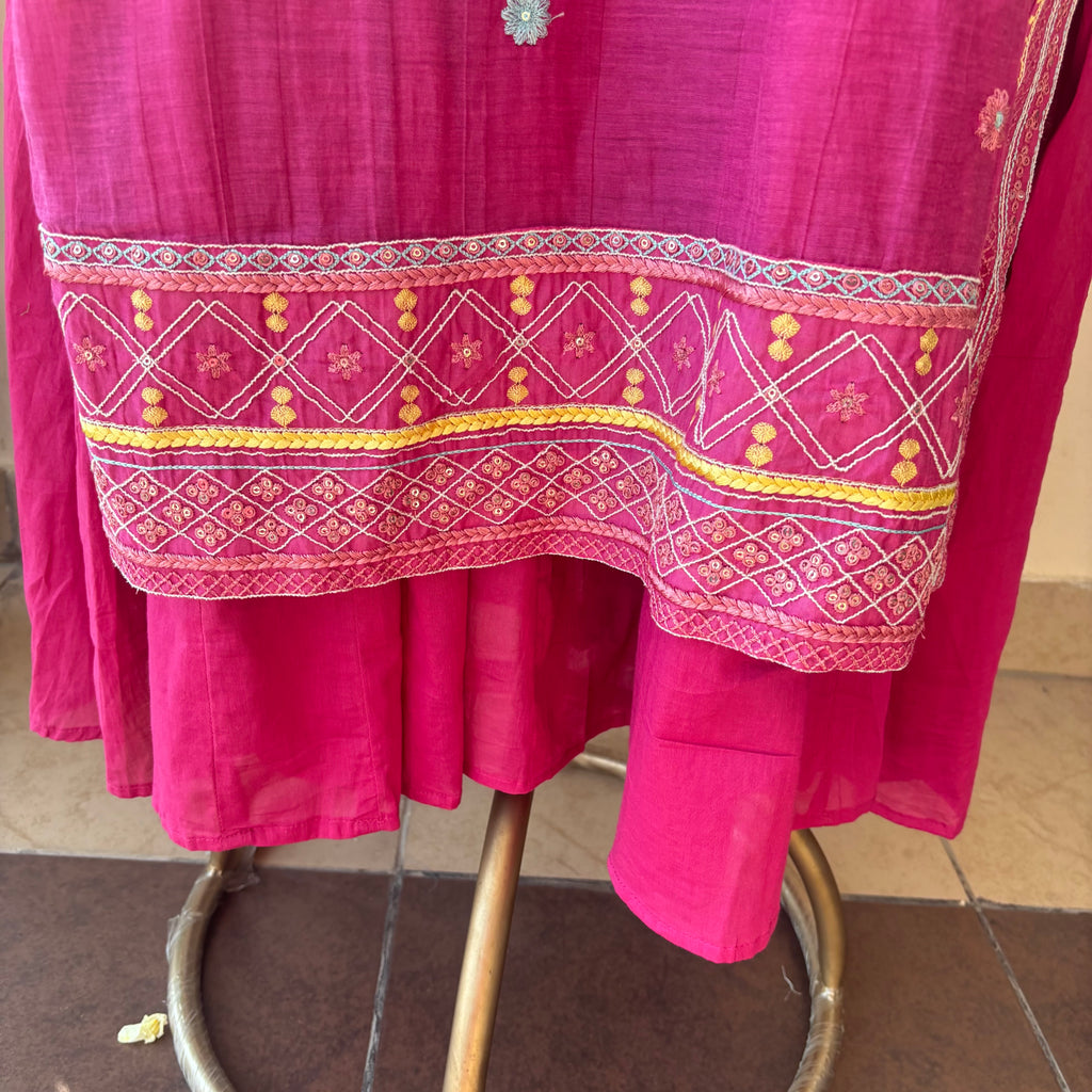 Saanjh Rang Gown Set