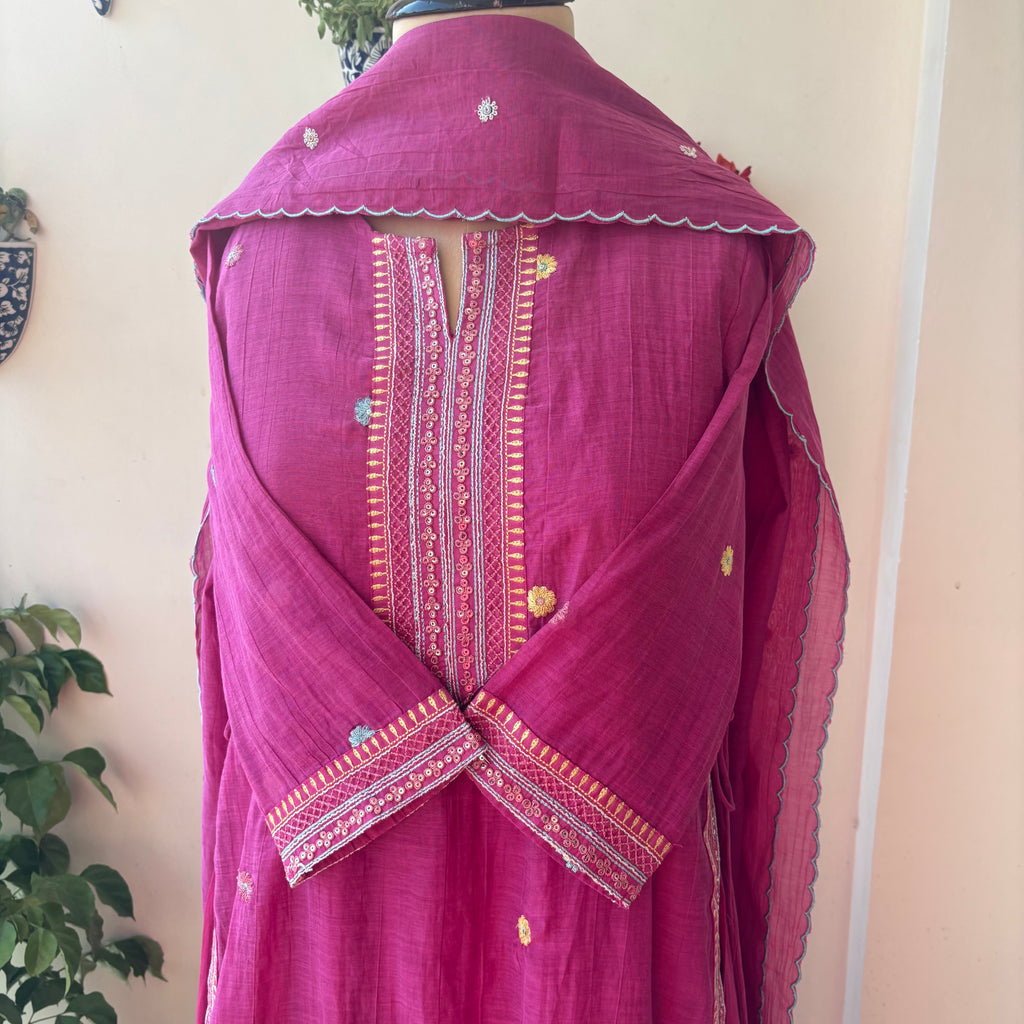 Saanjh Rang Gown Set