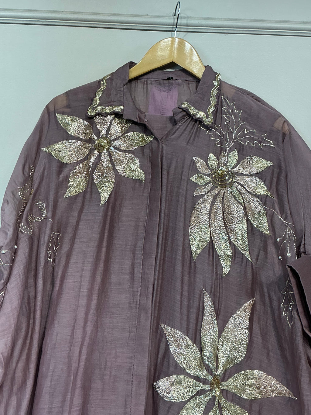 Floral Zardozi Mul Chanderi Coord Set