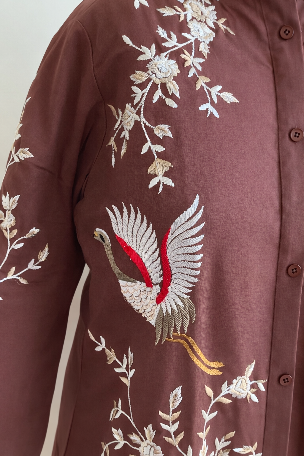 Mocha Boho Bird Coordset