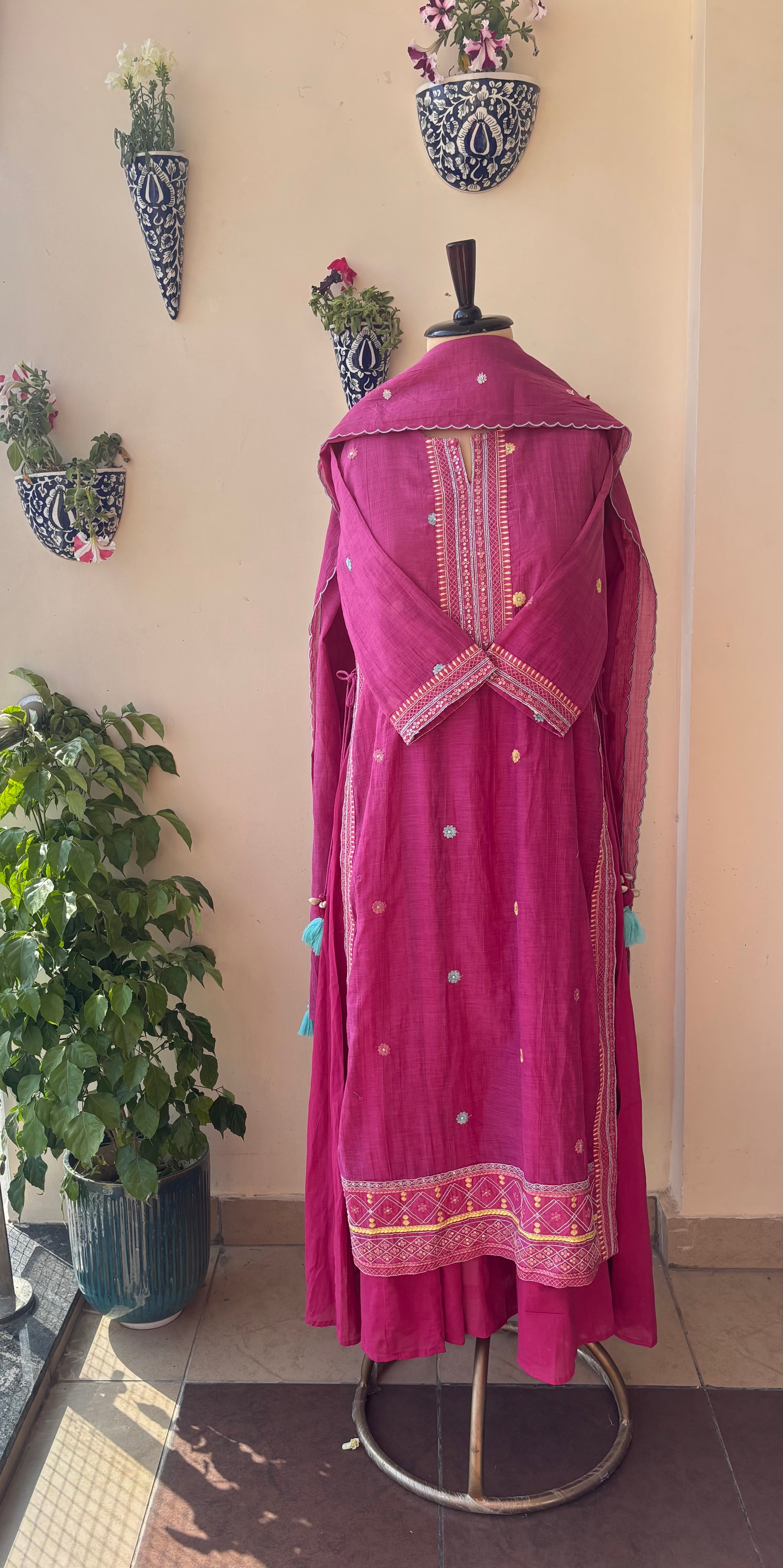 Saanjh Rang Gown Set