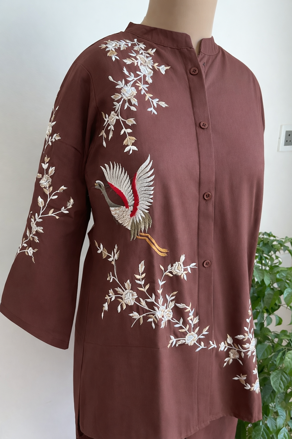Mocha Boho Bird Coordset