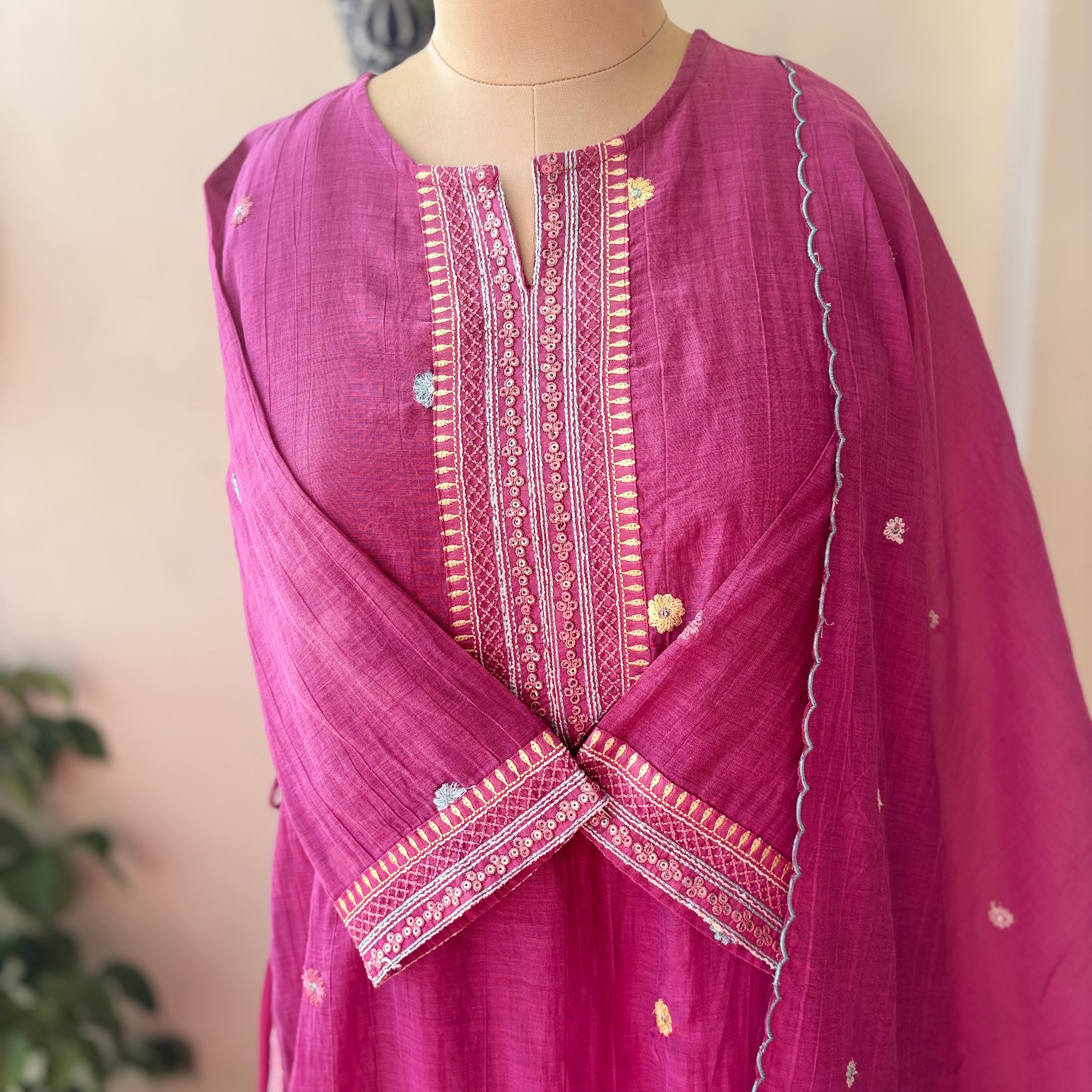 Saanjh Rang Gown Set