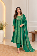 Green Rajwada  Suit