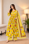 Pichwai Cotton Suit