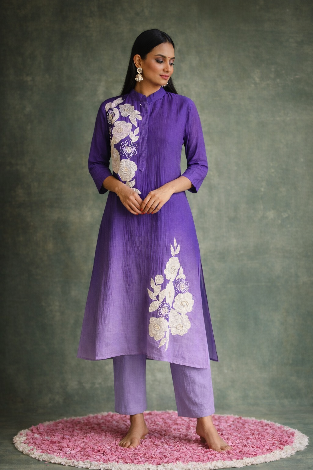 Statement Purple Bloom Coordset