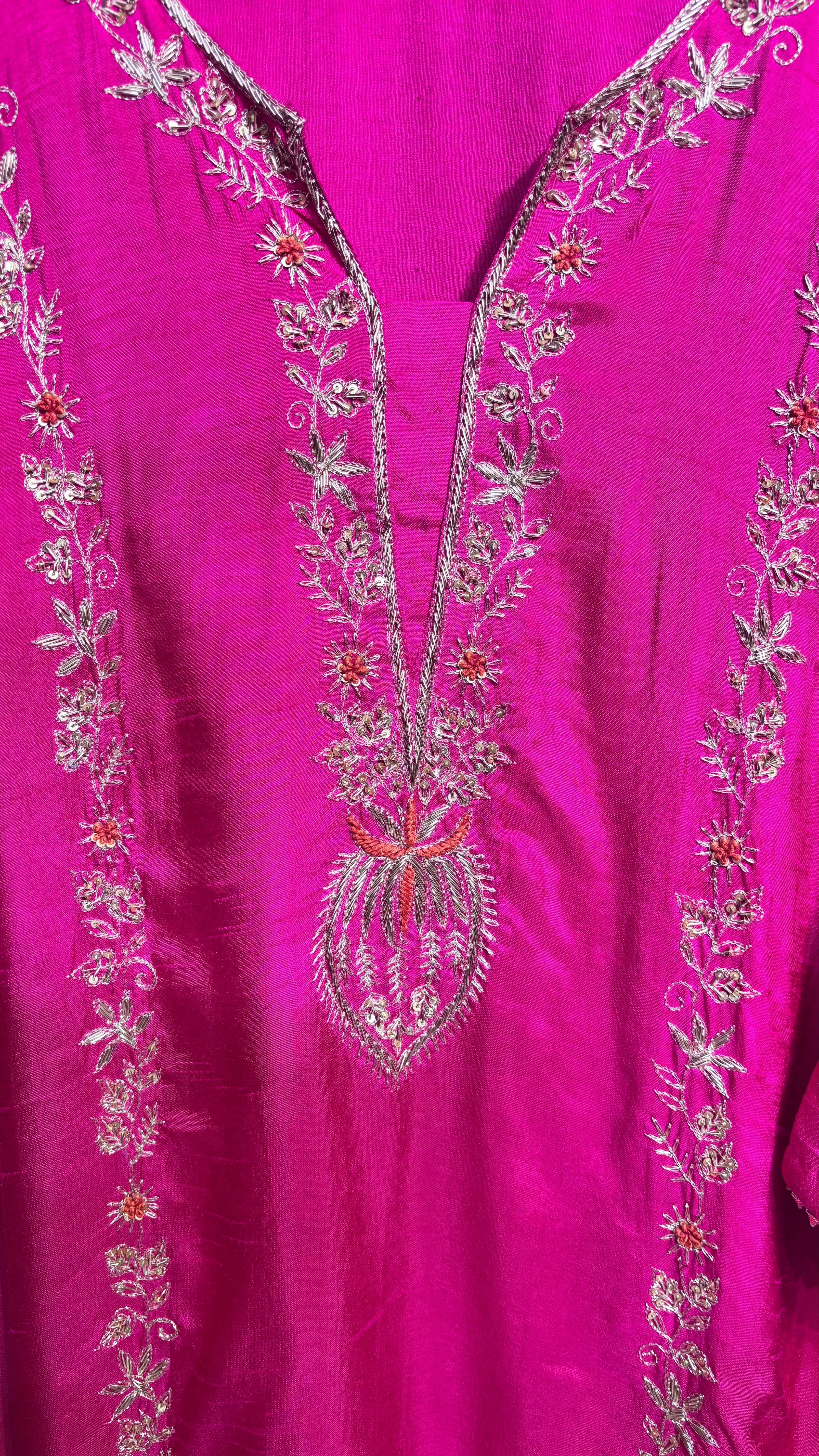 Mehr Fuchsia Suit Set