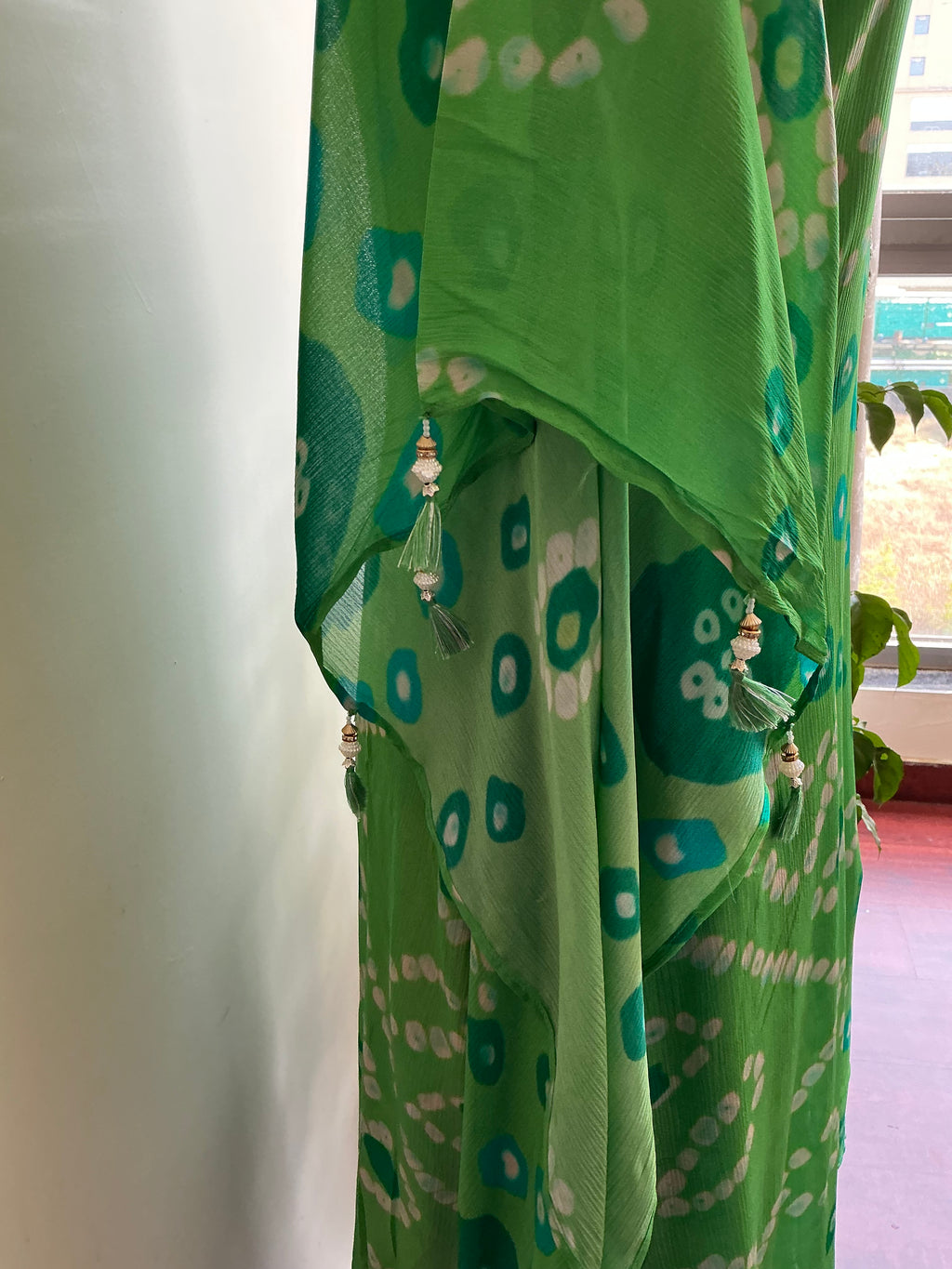 RANGREZ BANDHANI  KAFTAN SETS