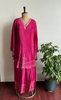 Rani Butterfly Silk Kaftan Set