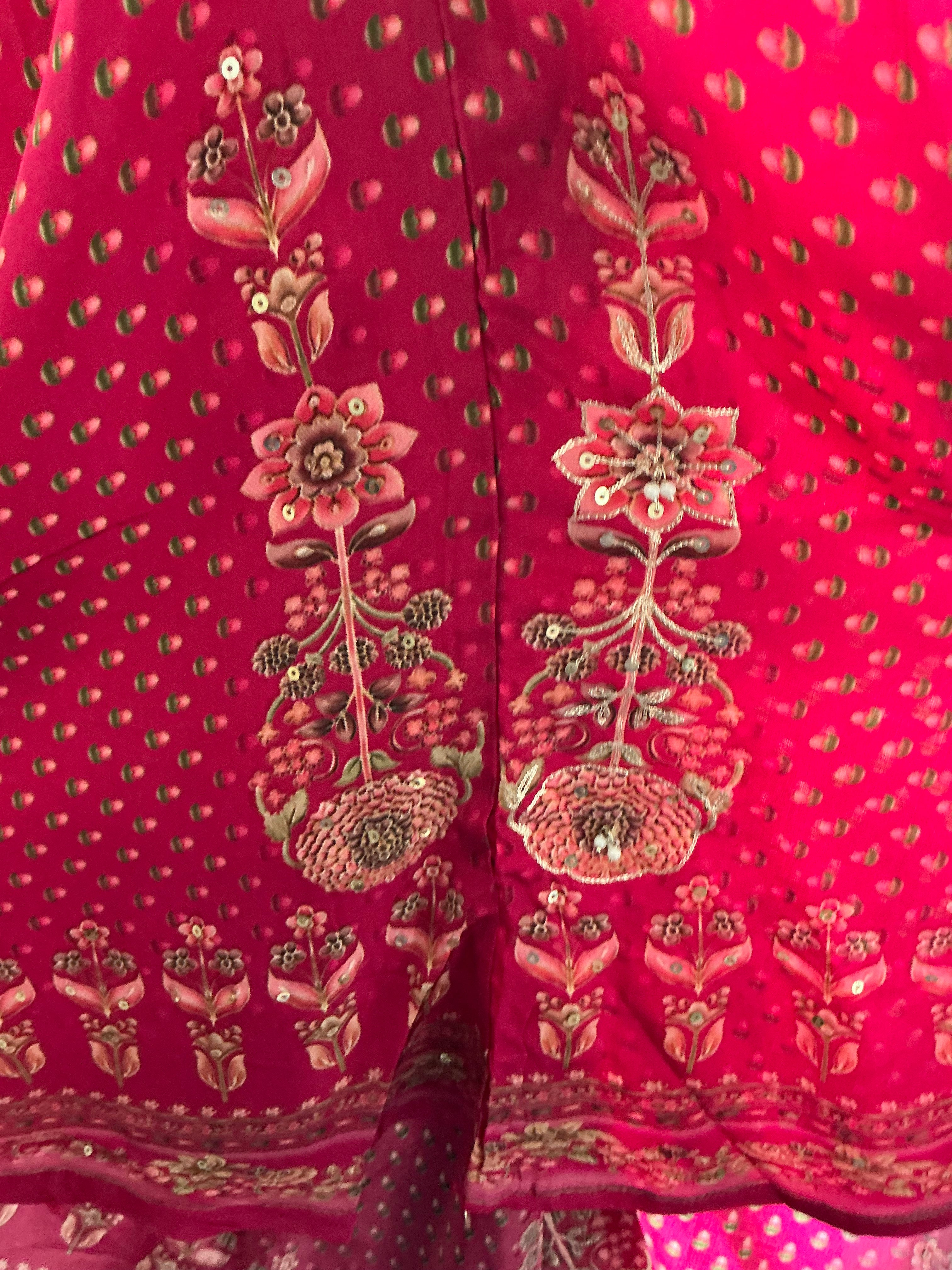 Rani Butterfly Silk Kaftan Set
