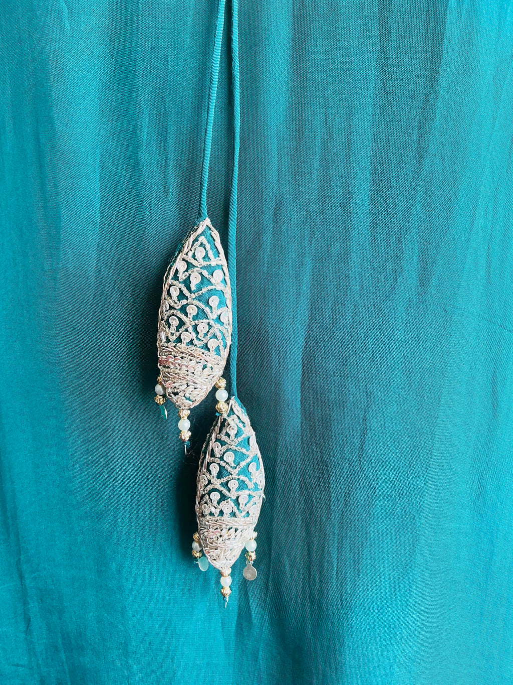 Teal Green / Amethyst Lavender Suit Set