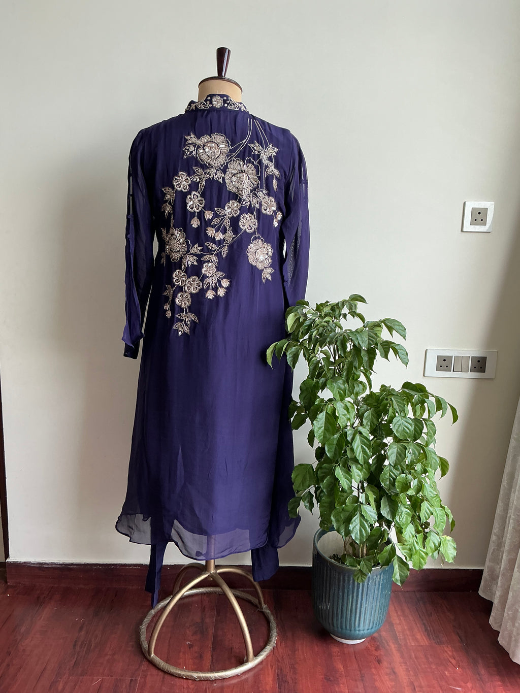 Teal Green / Amethyst Lavender Suit Set