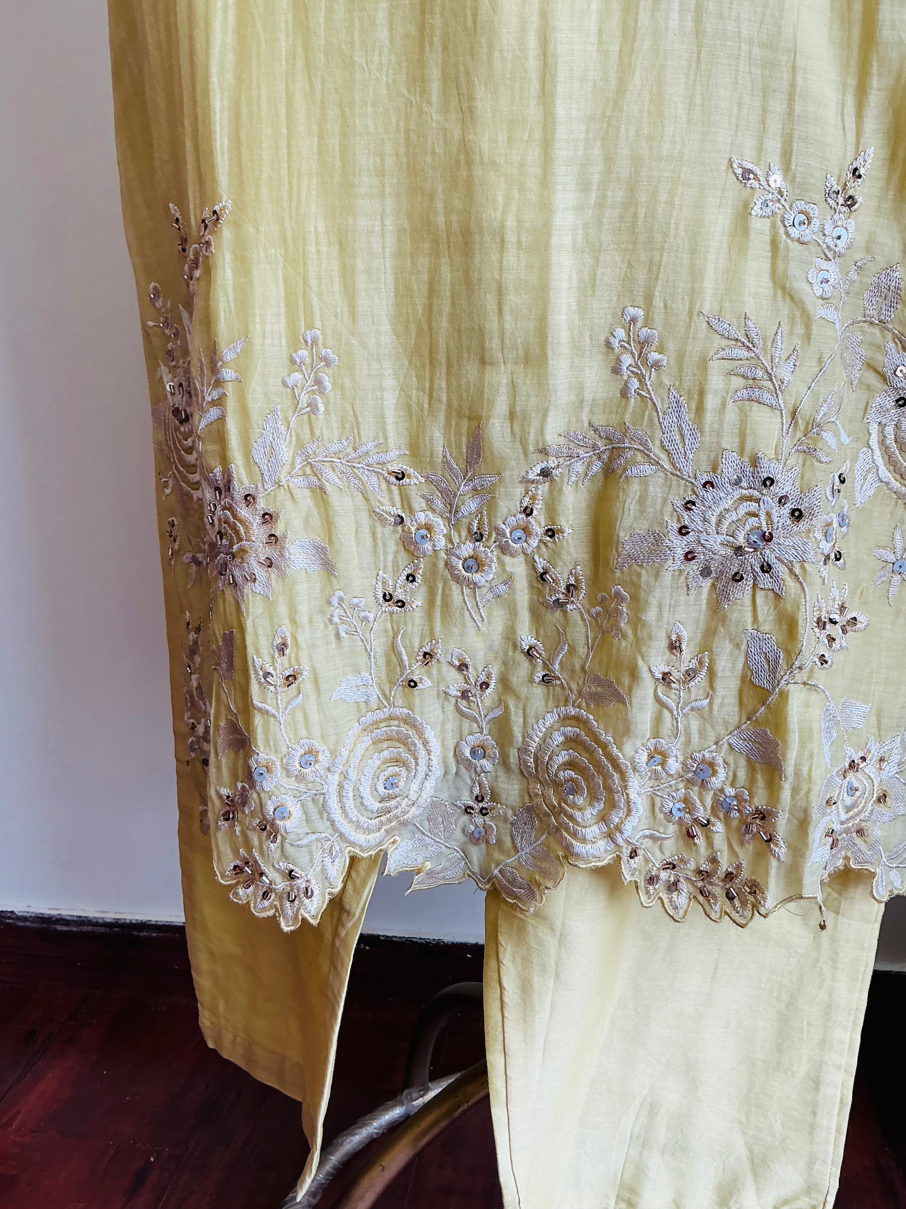 Vanilla Yellow Coordset