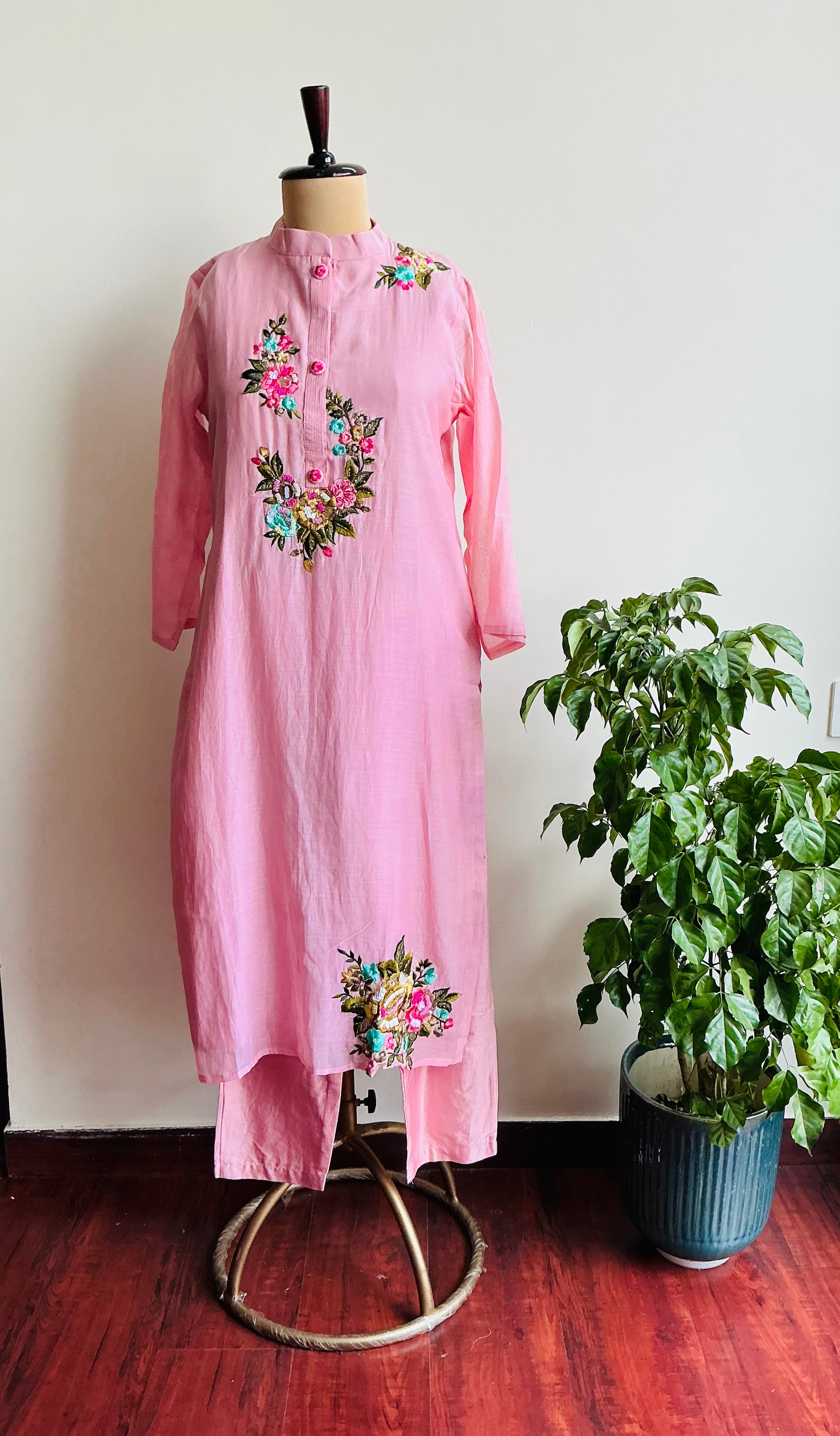 Floral Powder Pink Coordset