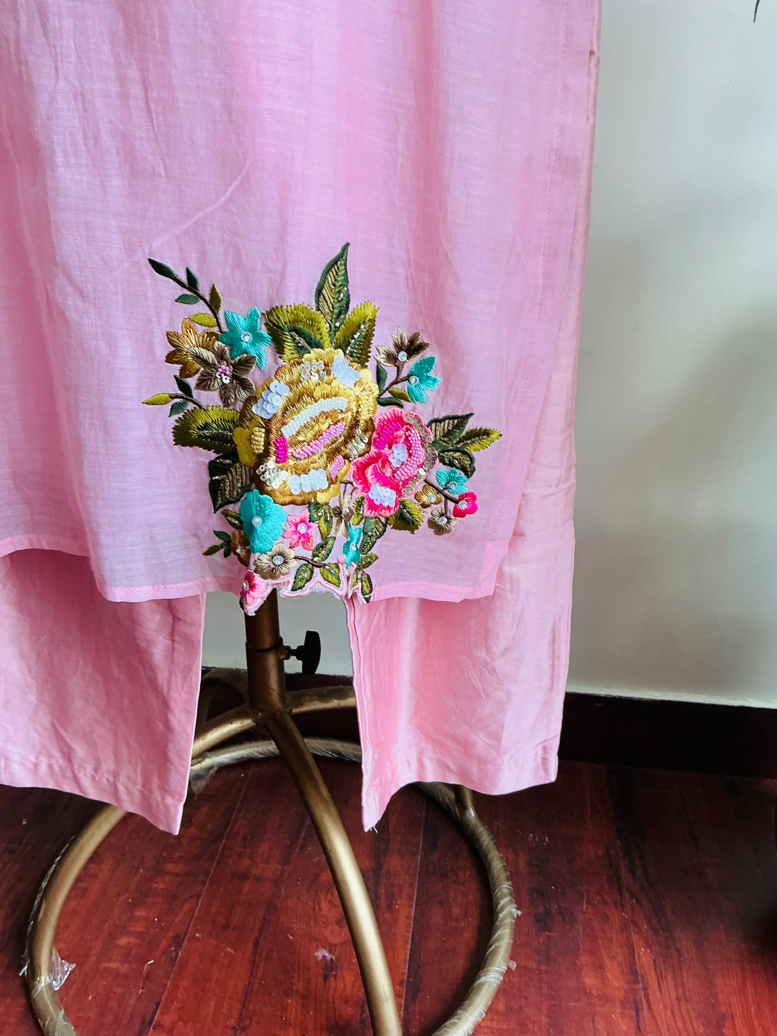 Floral Powder Pink Coordset