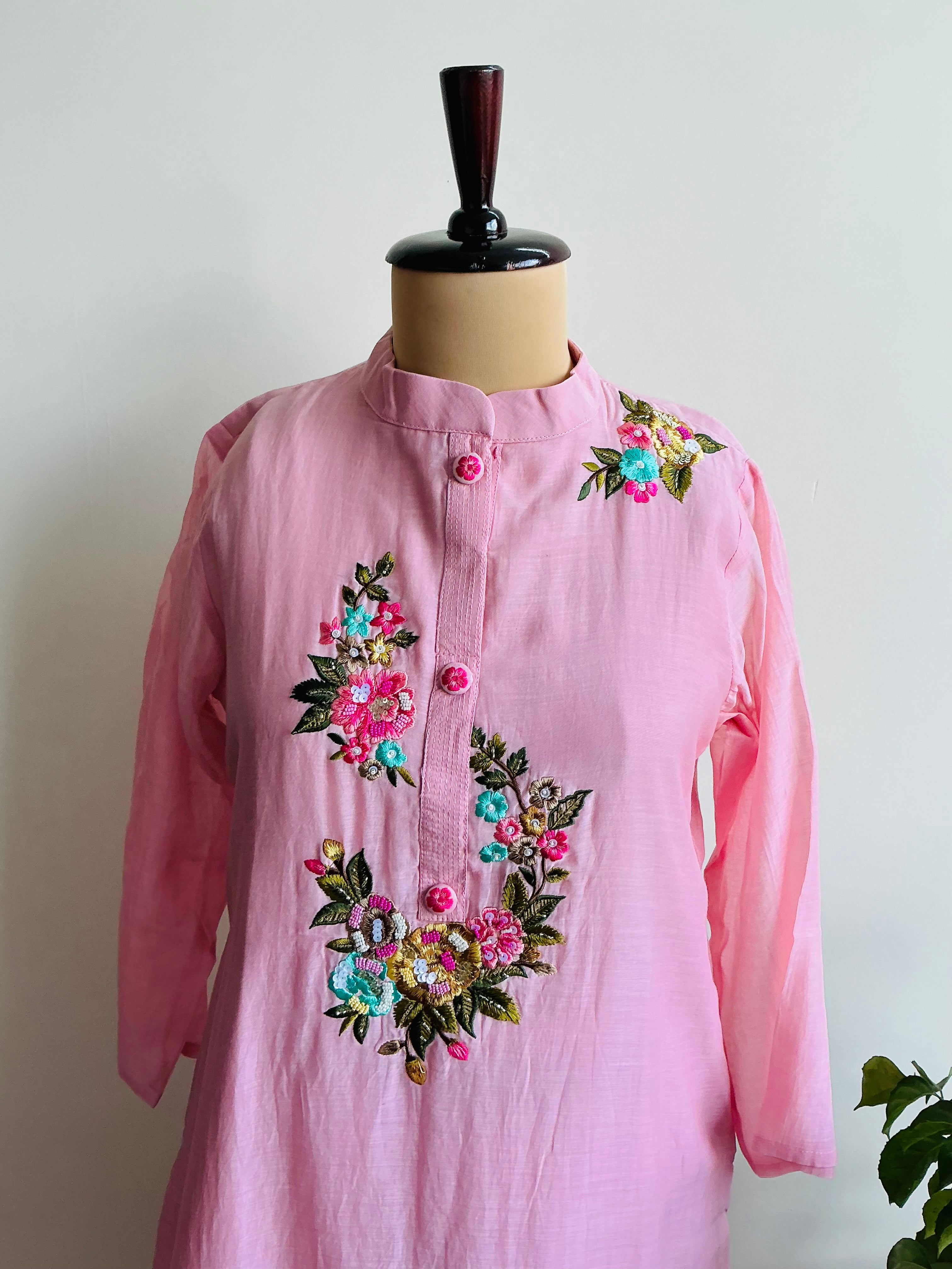 Floral Powder Pink Coordset