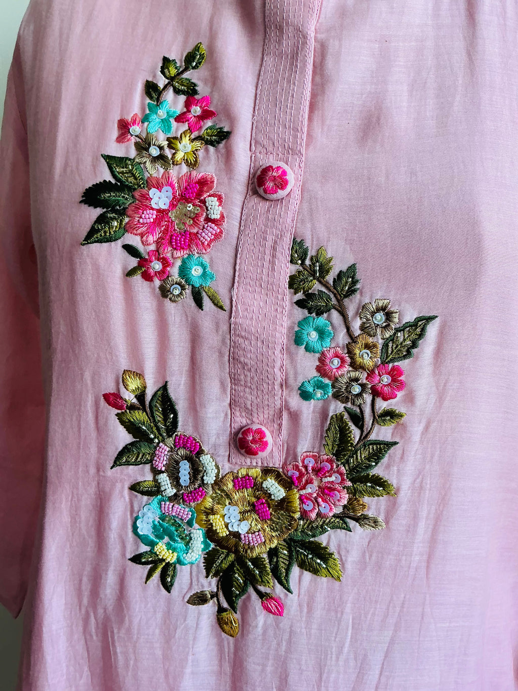 Floral Powder Pink Coordset