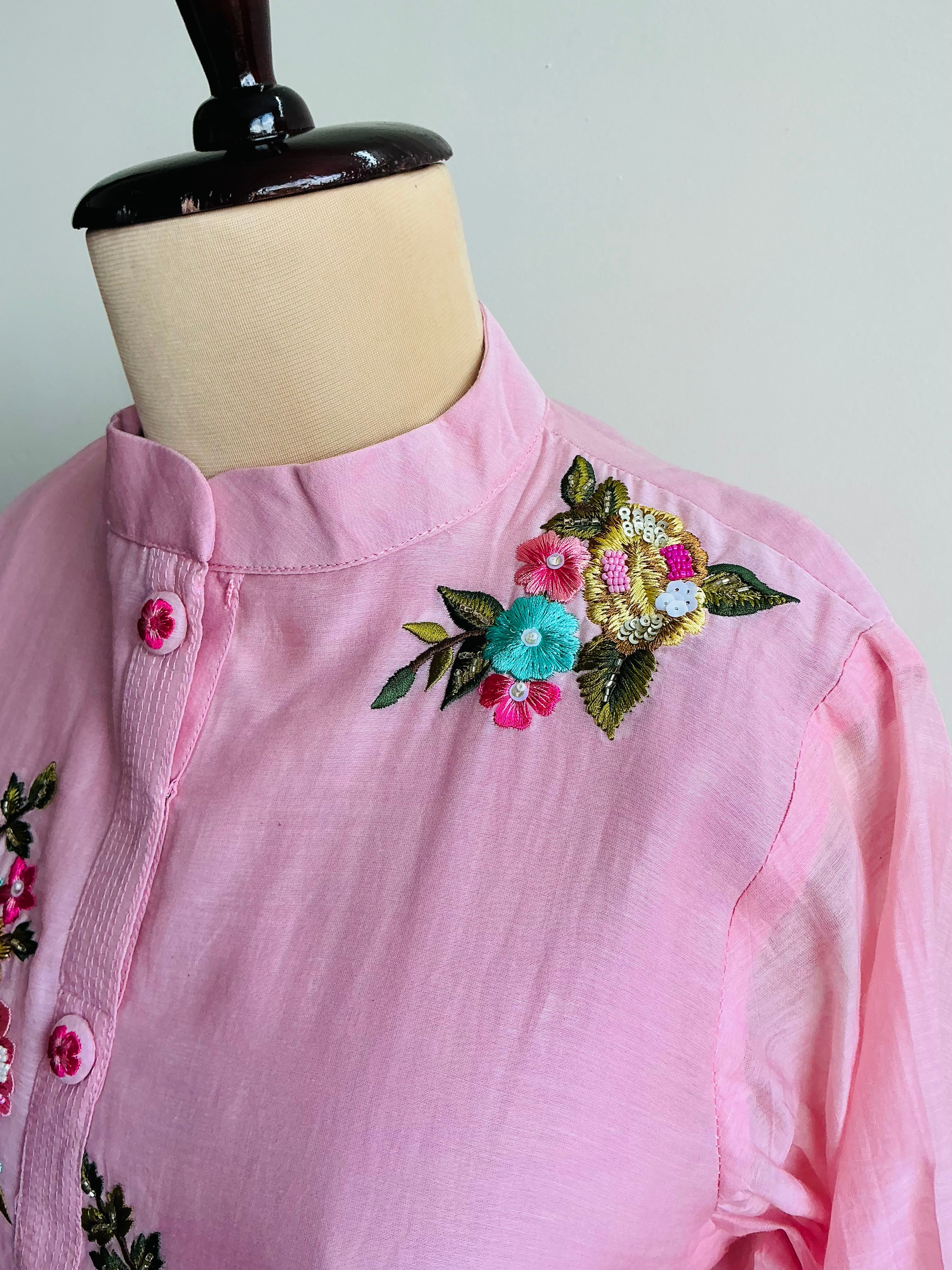 Floral Powder Pink Coordset