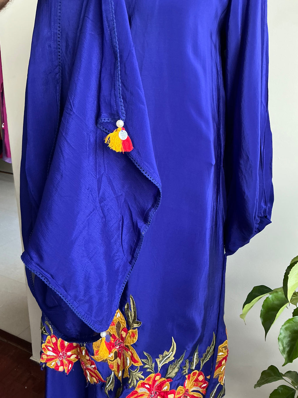 Sapphire Floral Suit Set
