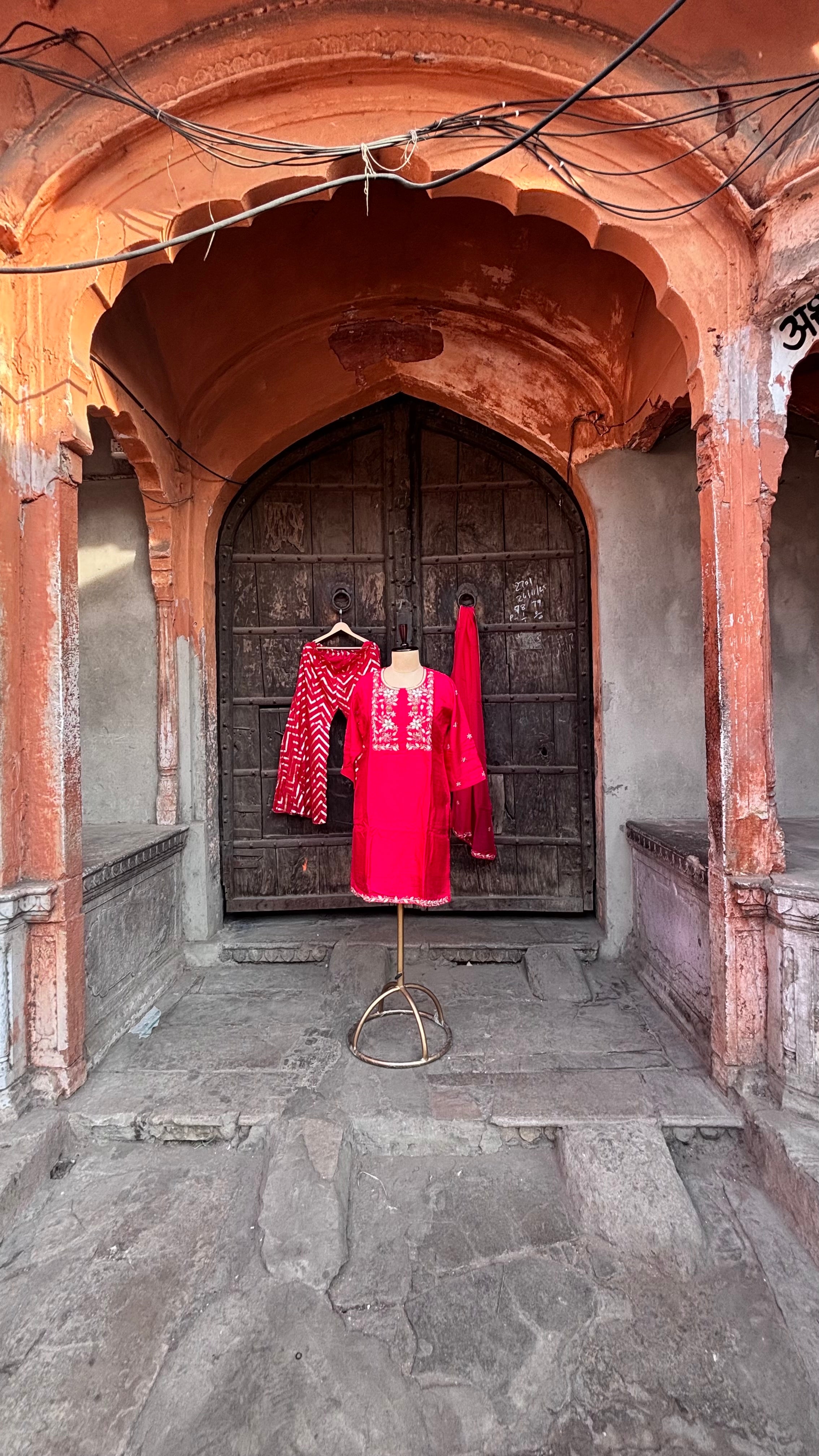 Urban Desi Chevron Suit Set