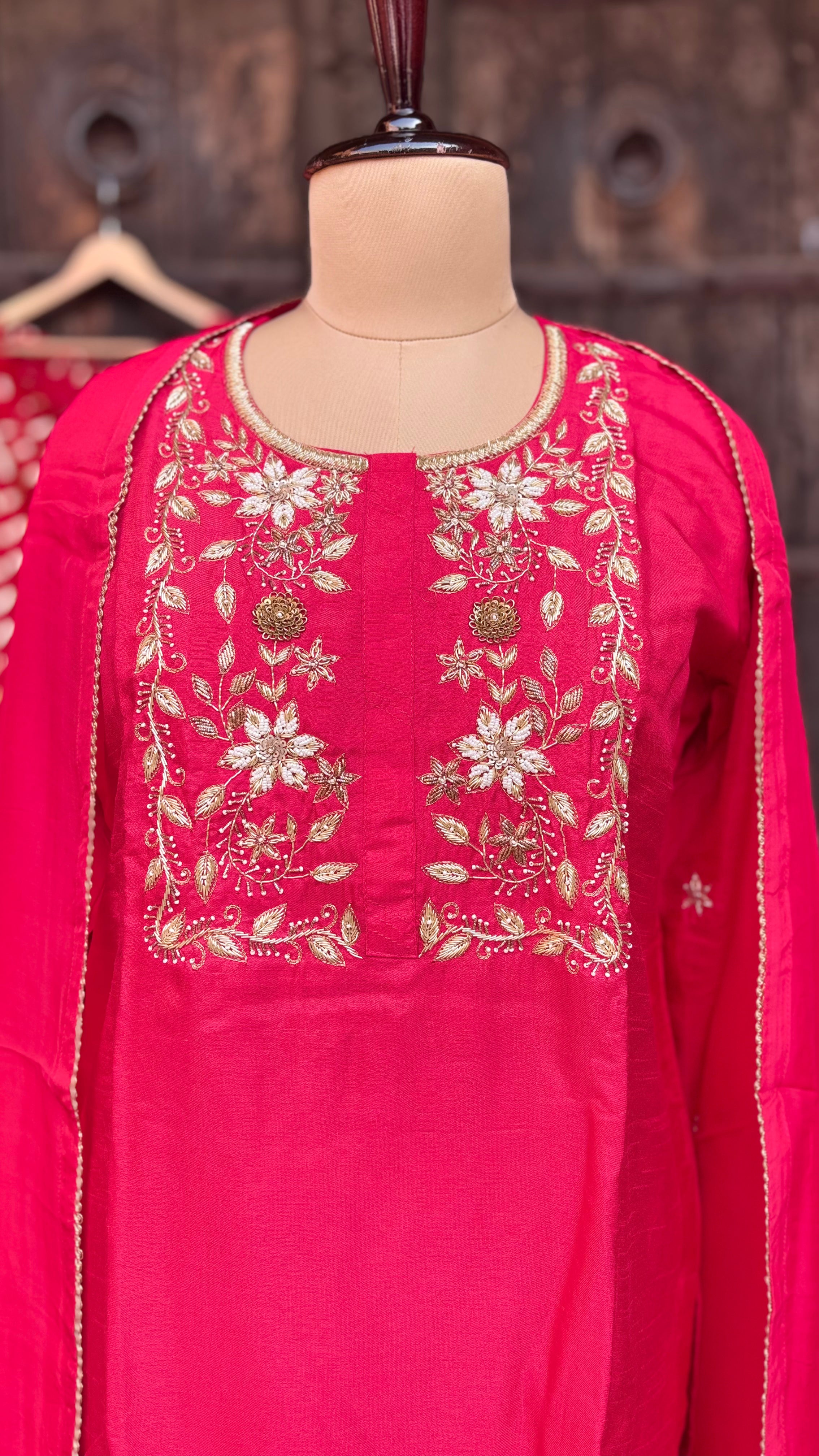 Urban Desi Chevron Suit Set