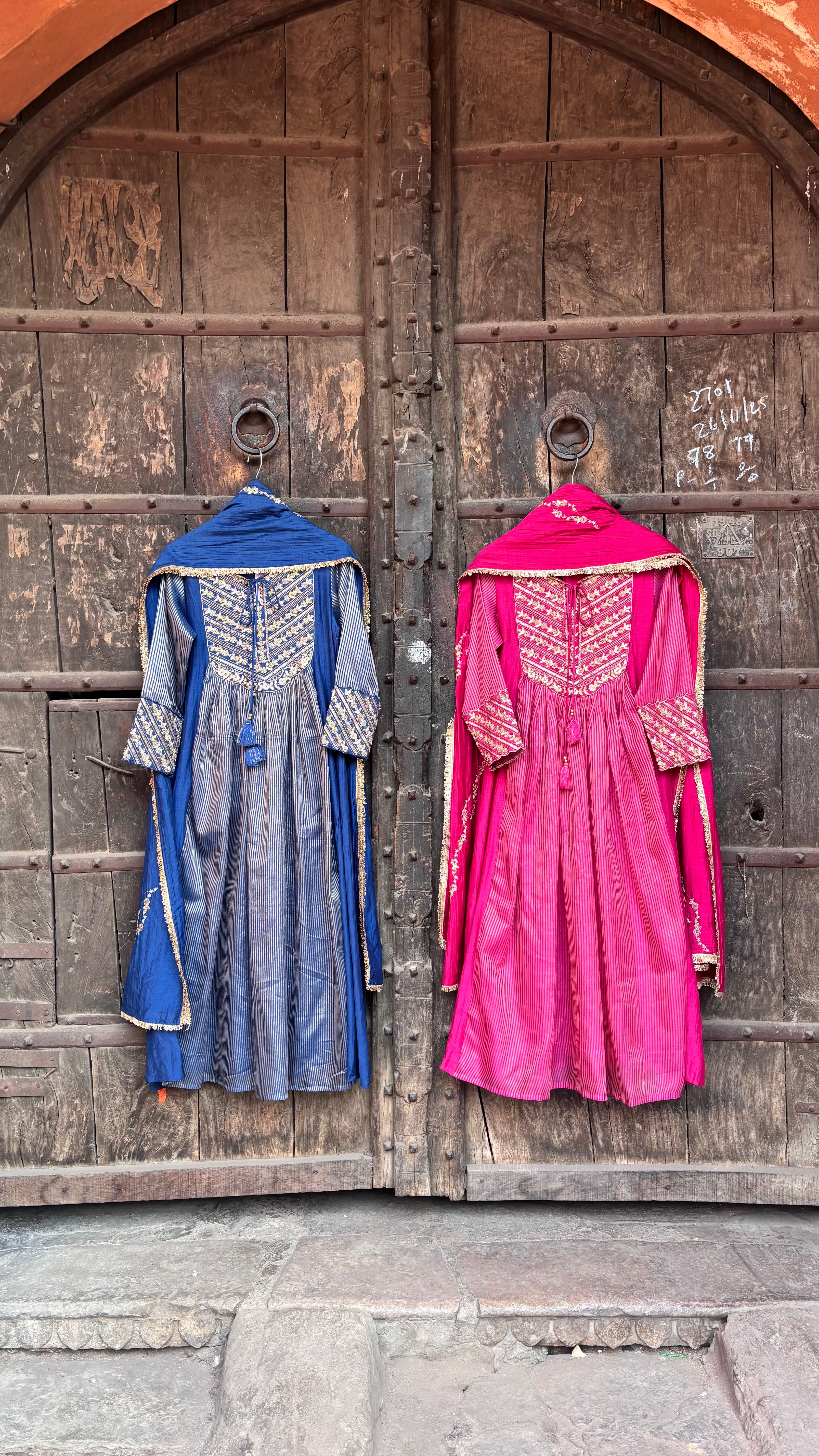 Ira Luxe Anarkali Suit Set