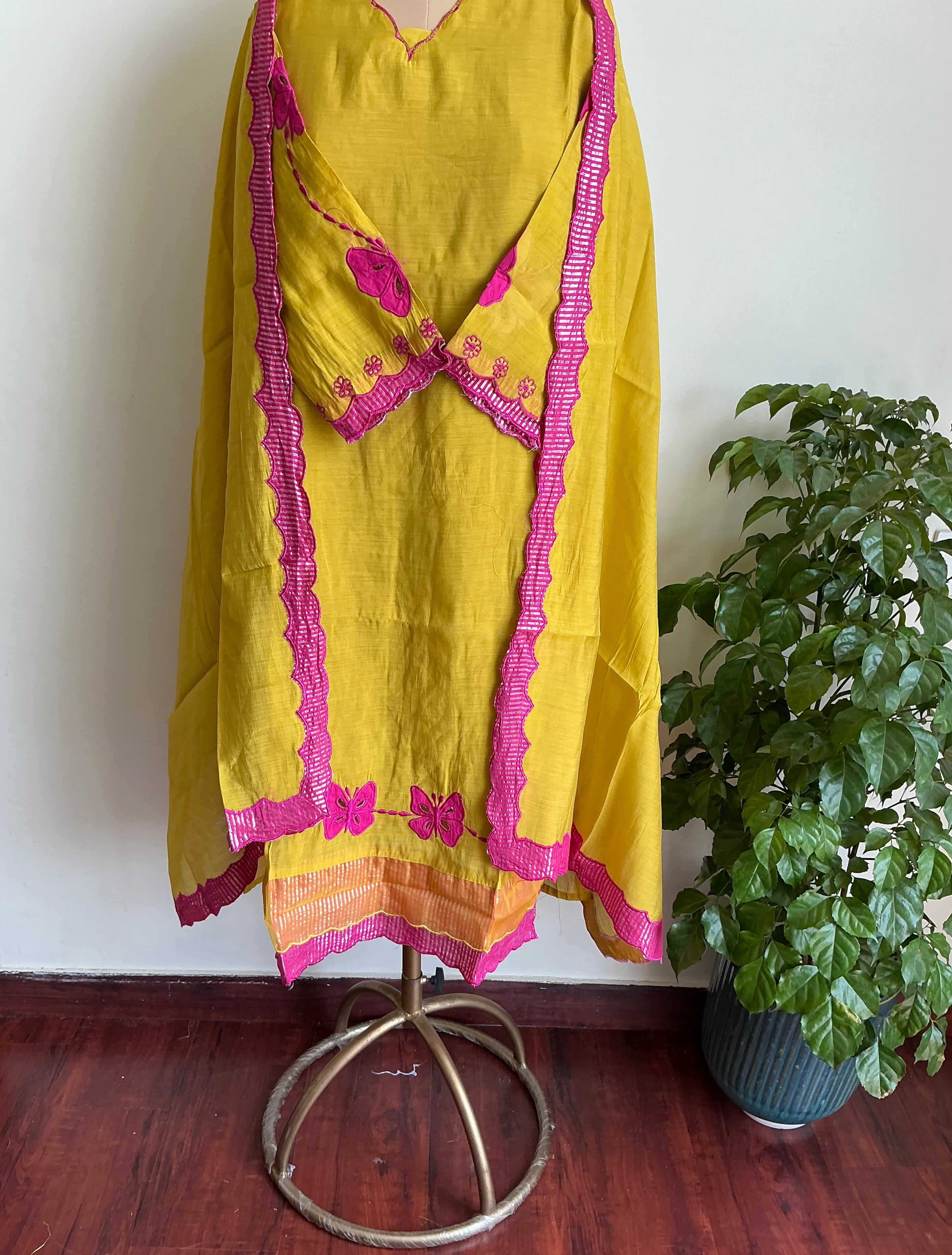 Noor Mul Chanderi Set