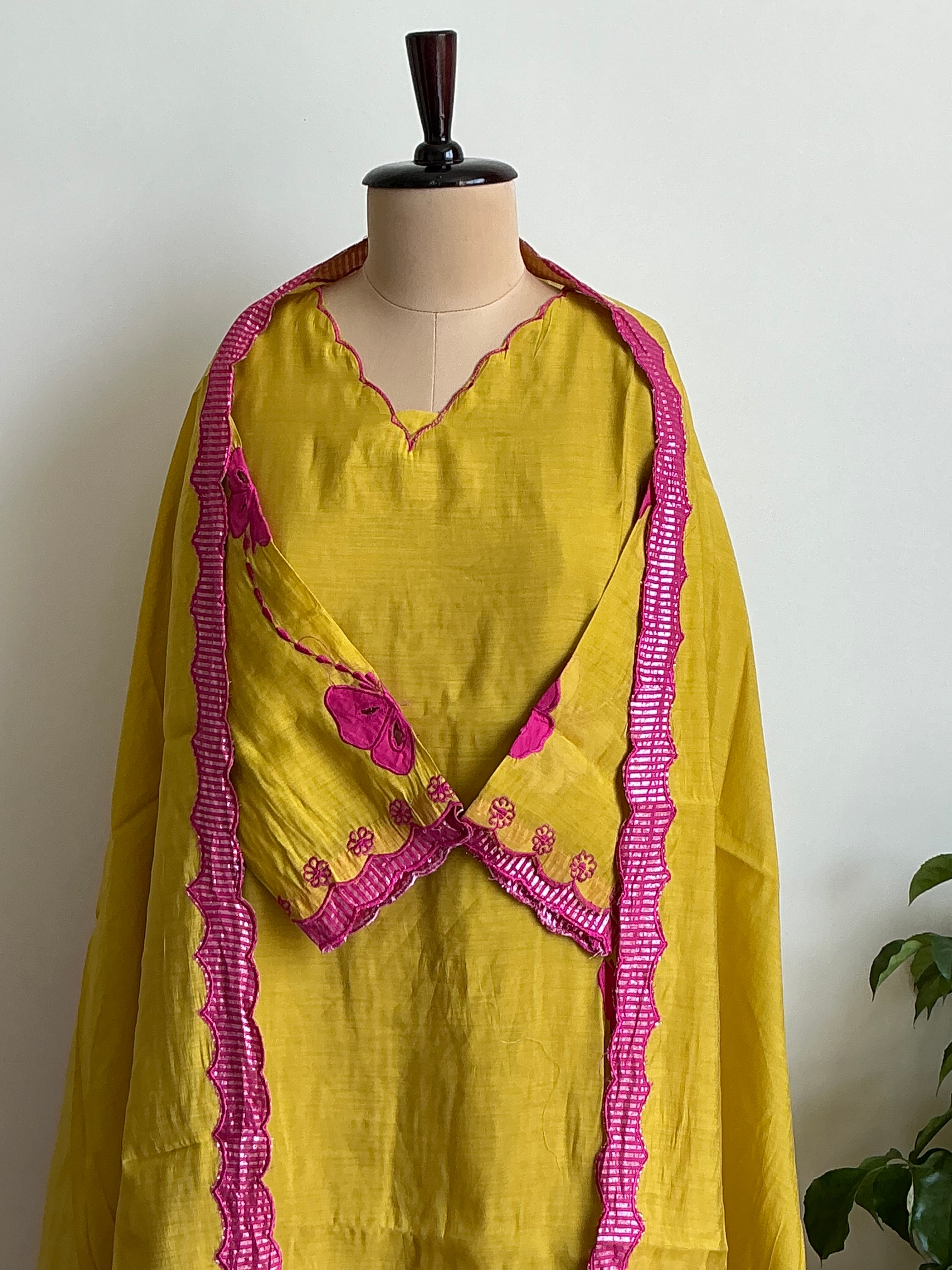 Noor Mul Chanderi Set