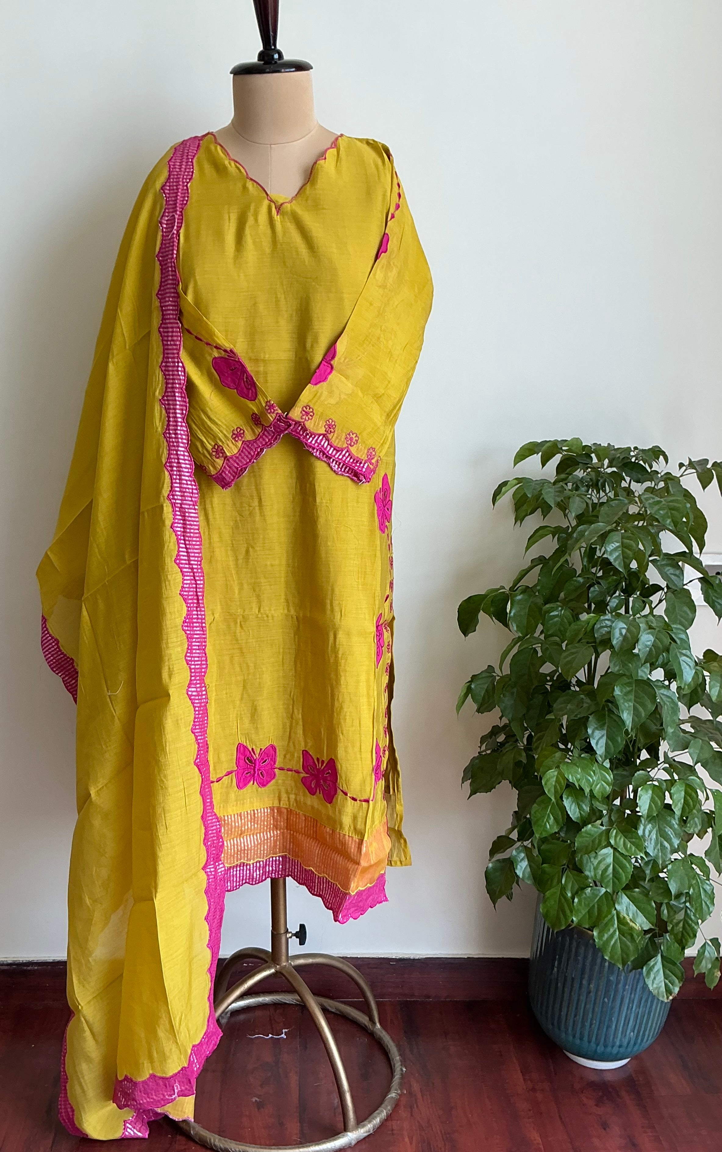Noor Mul Chanderi Set