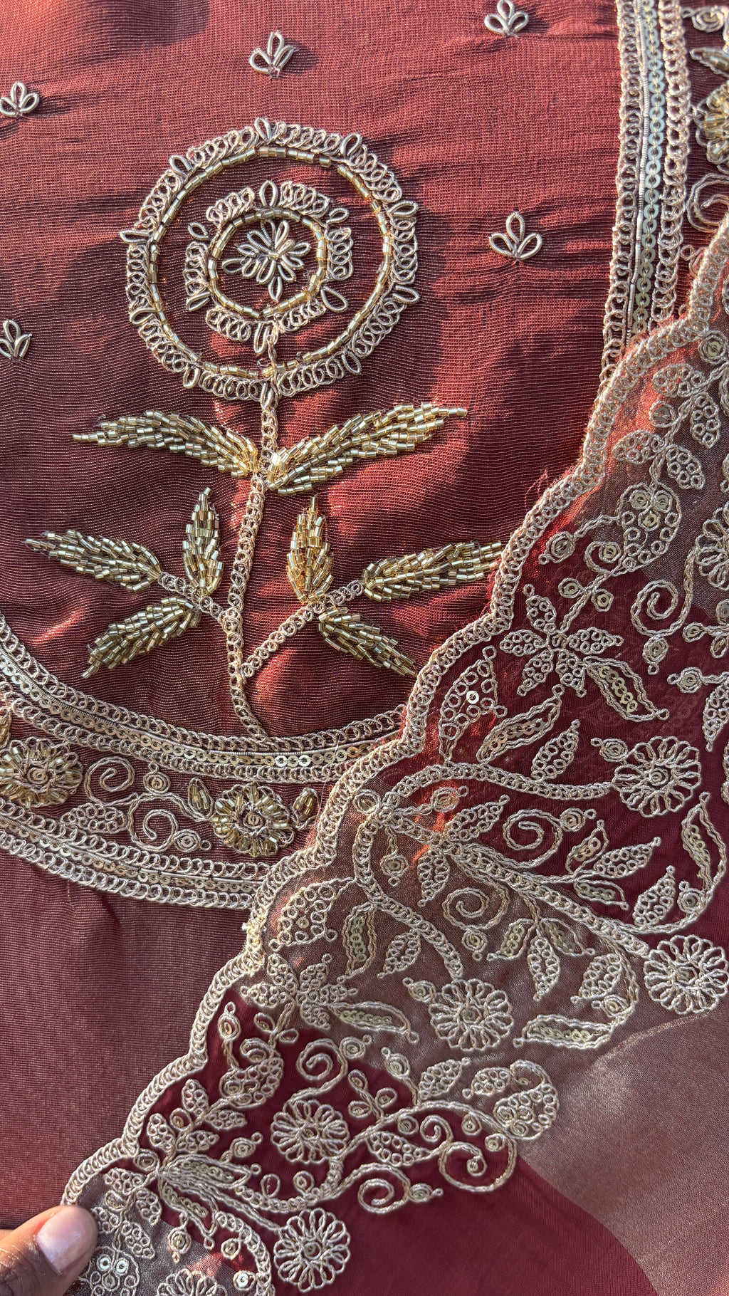 Sheesh Mahal Anarkali Suit Set