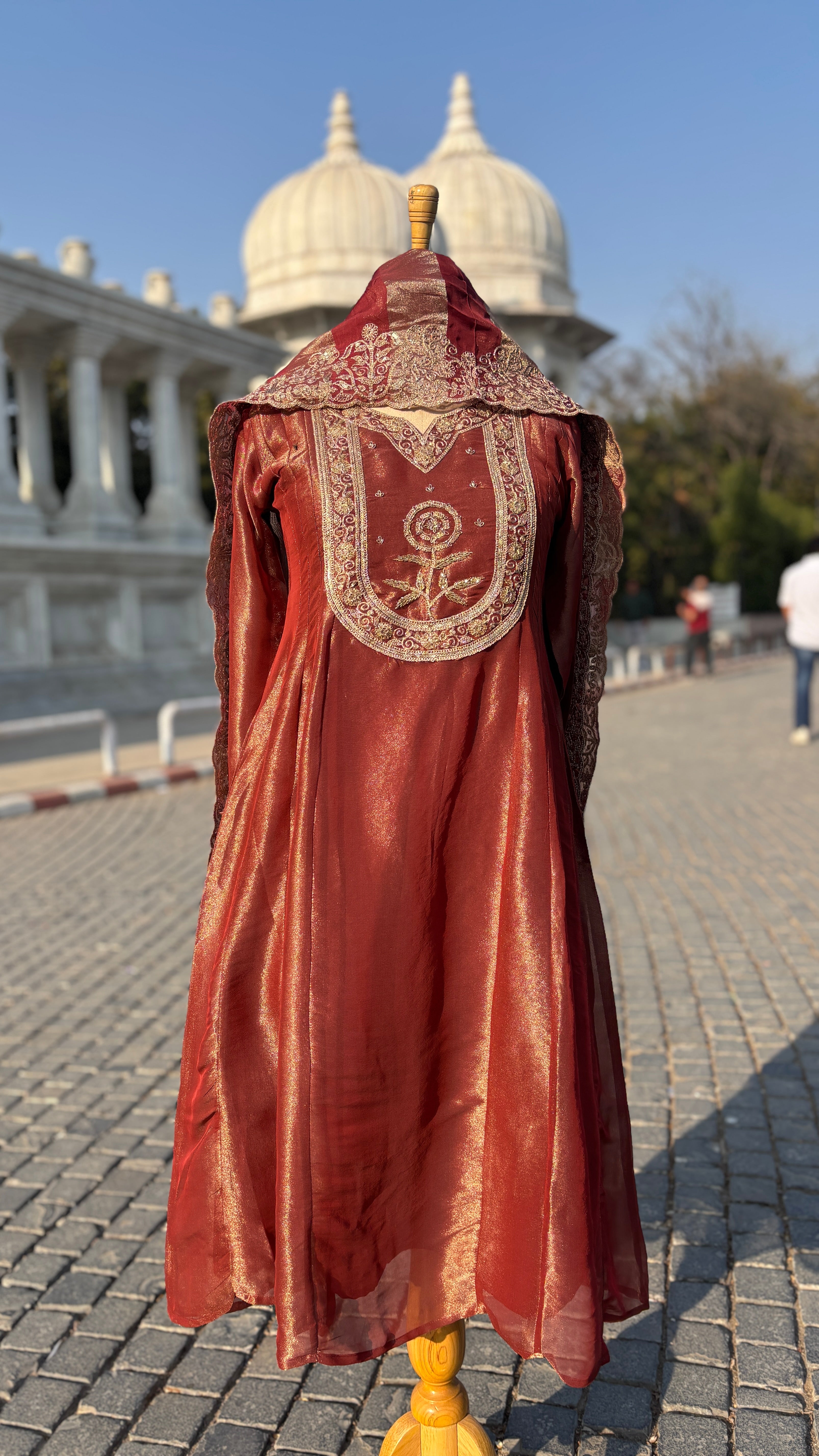 Sheesh Mahal Anarkali Suit Set