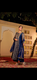 Ira Luxe Anarkali Suit Set