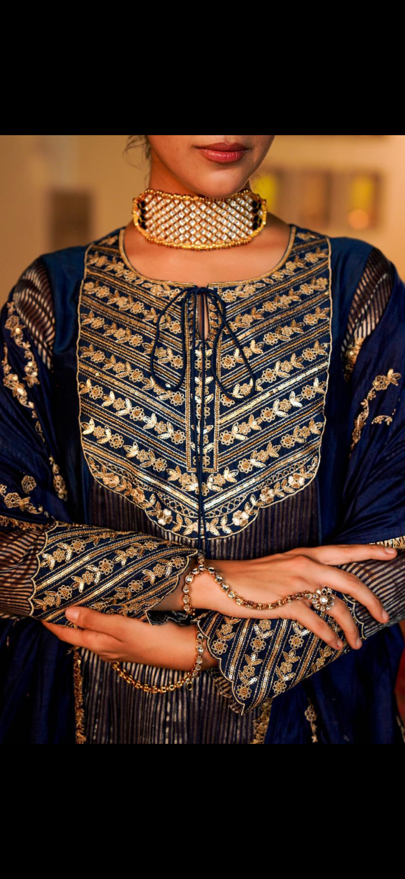 Ira Luxe Anarkali Suit Set