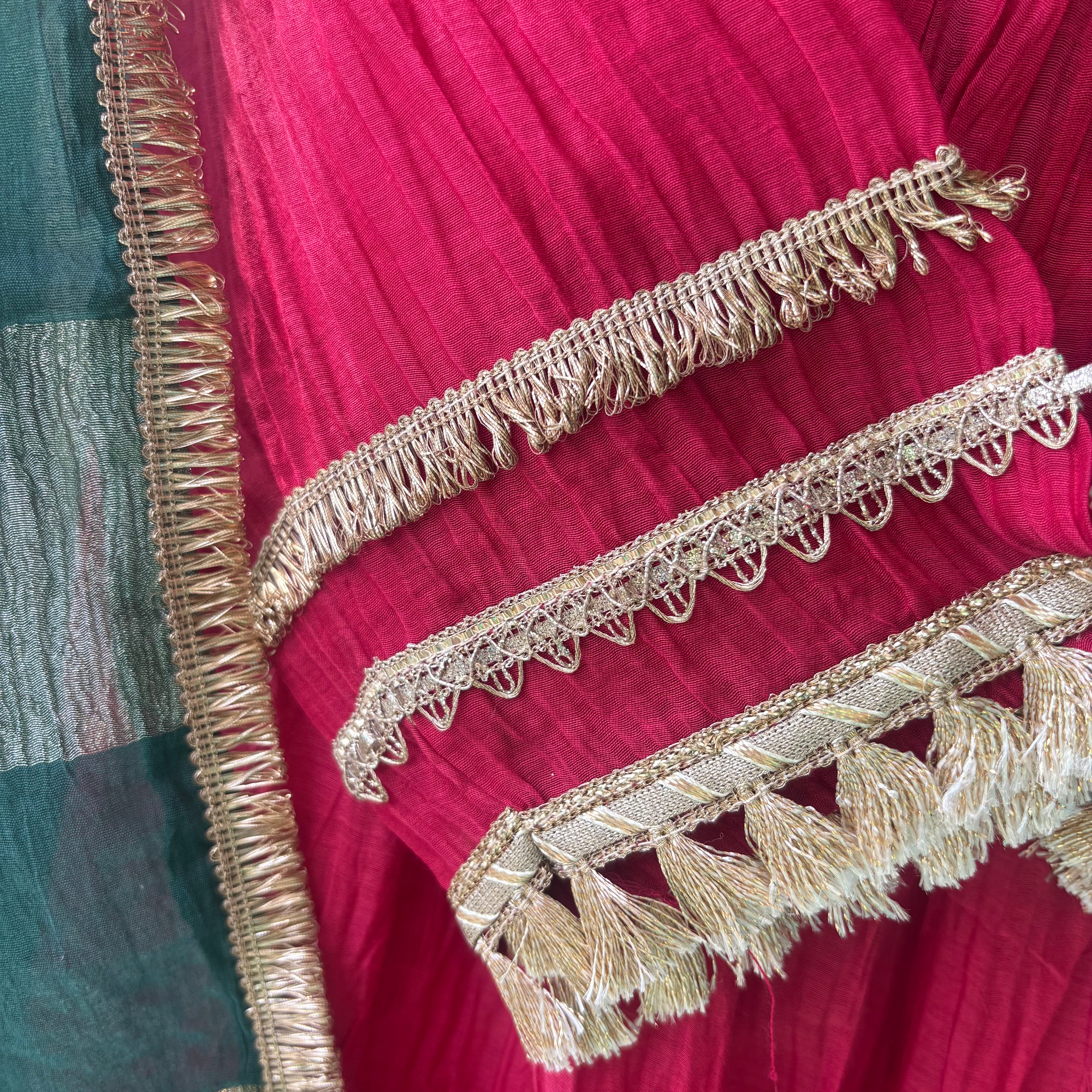 Royal Gulab Handwork Suit Set
