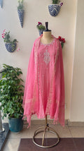 Blush Rose Pearl Kotta Doriya Dupaata Suit Set
