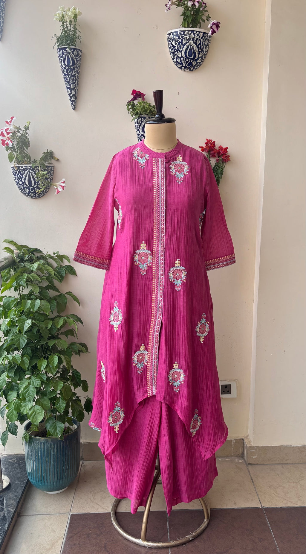 Berry Bloom High Low Coord Set