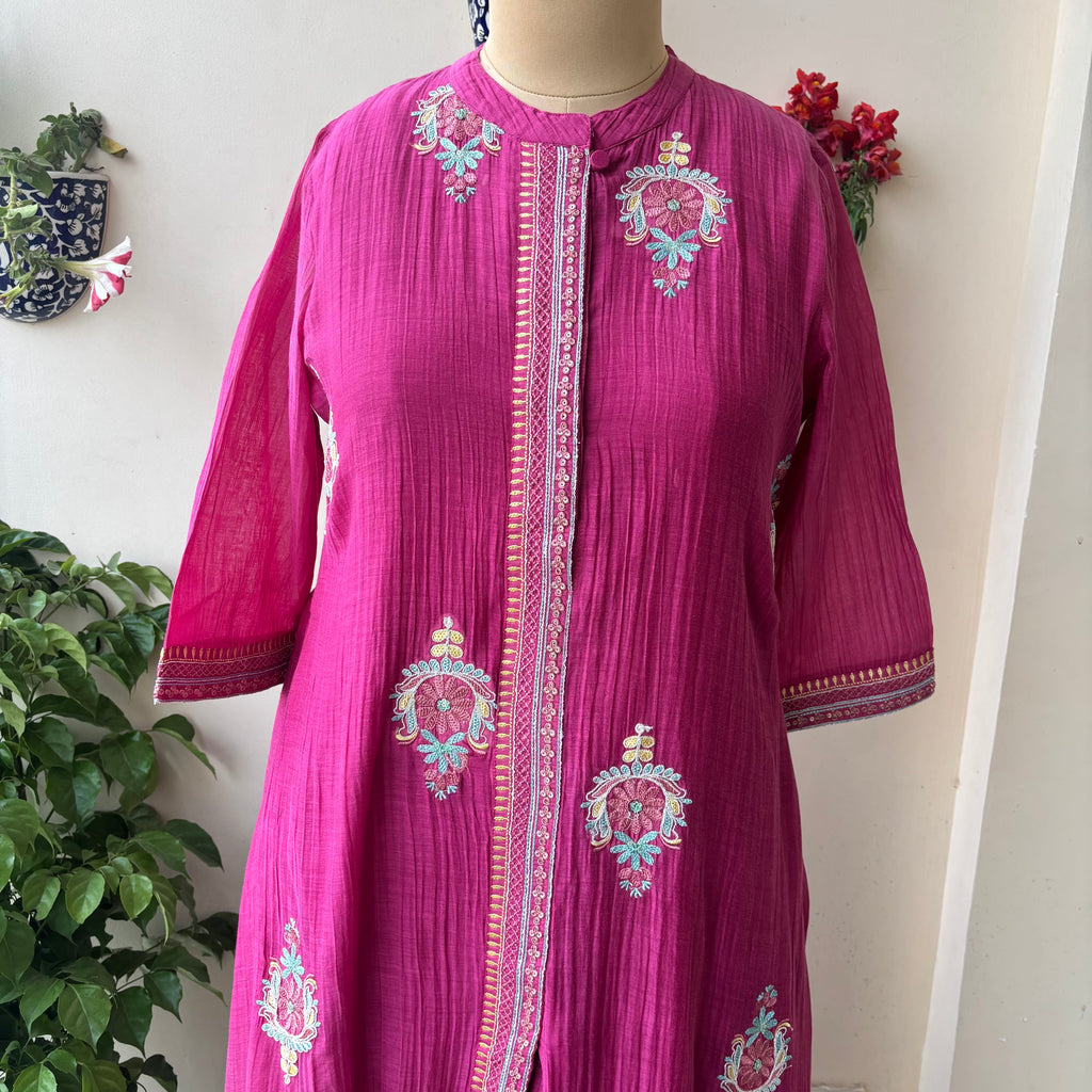 Berry Bloom High Low Coord Set