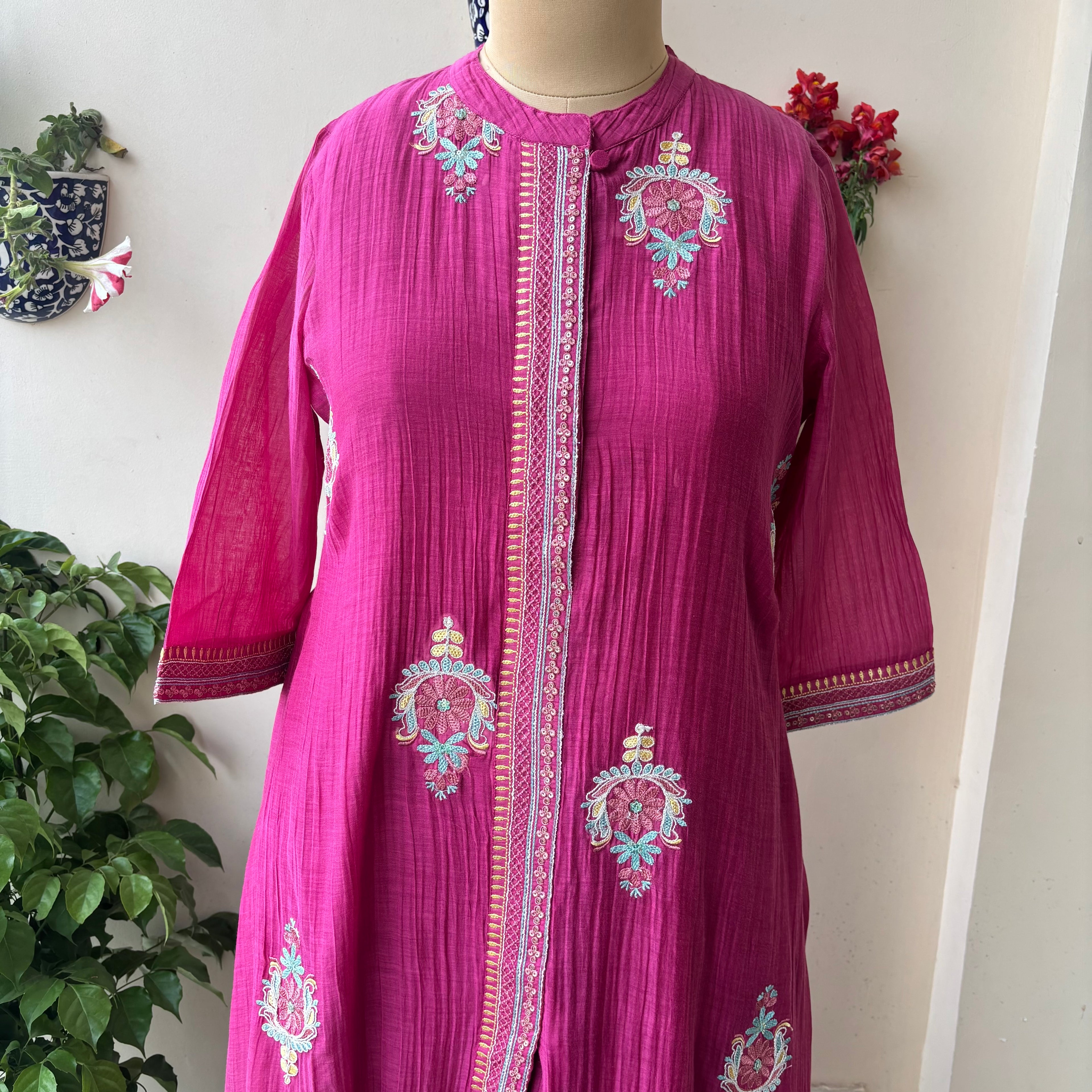 Berry Bloom High Low Coord Set