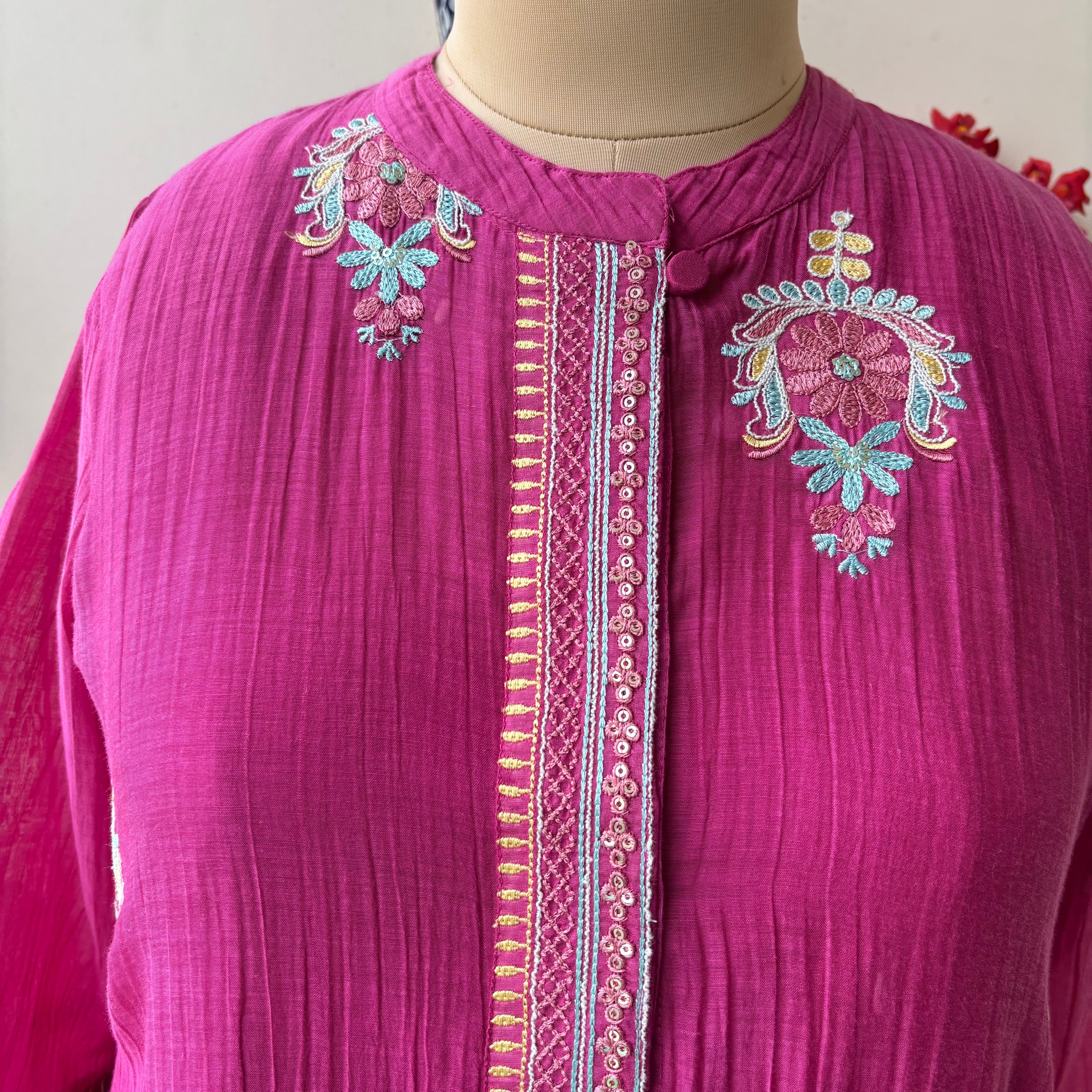 Berry Bloom High Low Coord Set