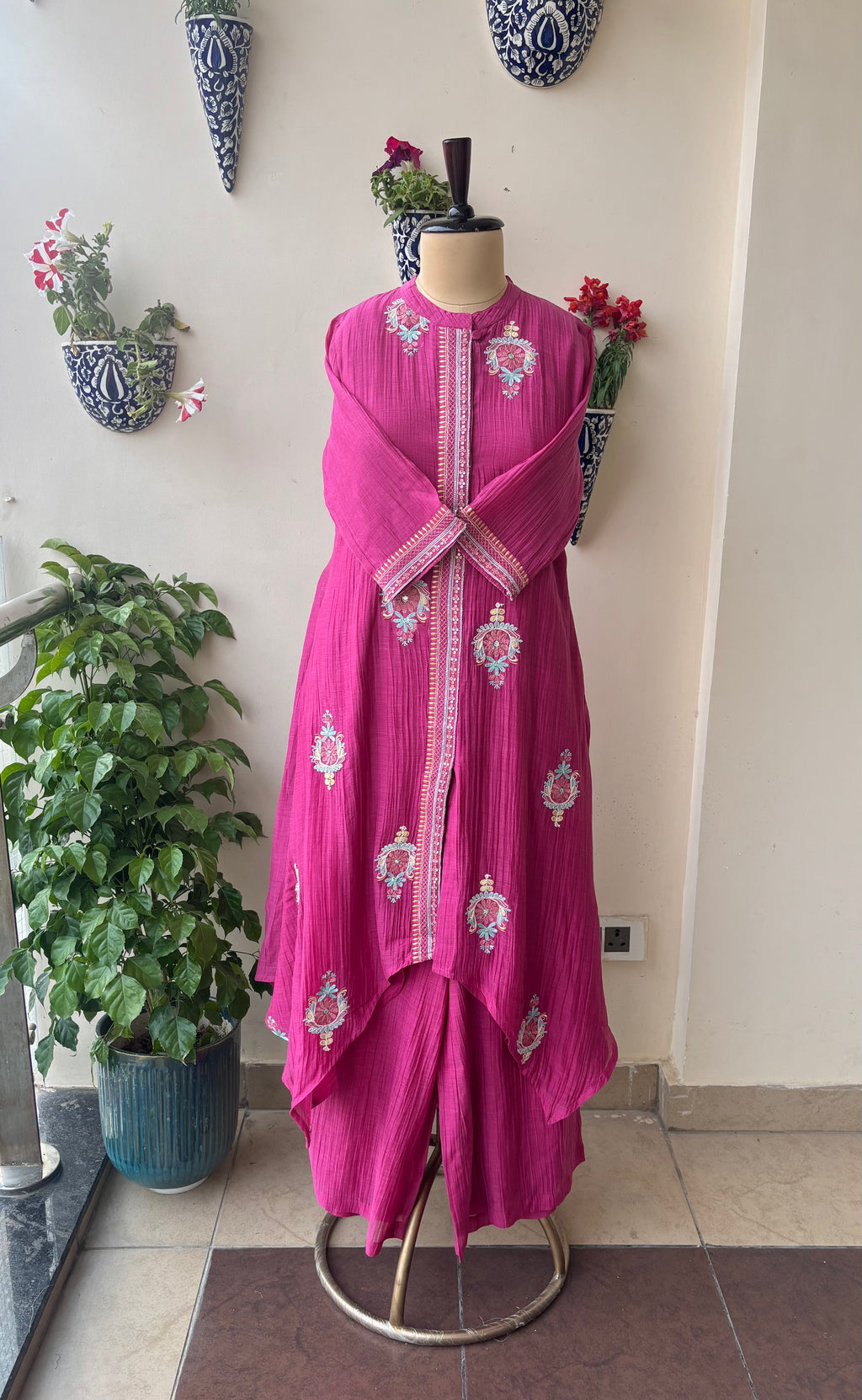 Berry Bloom High Low Coord Set