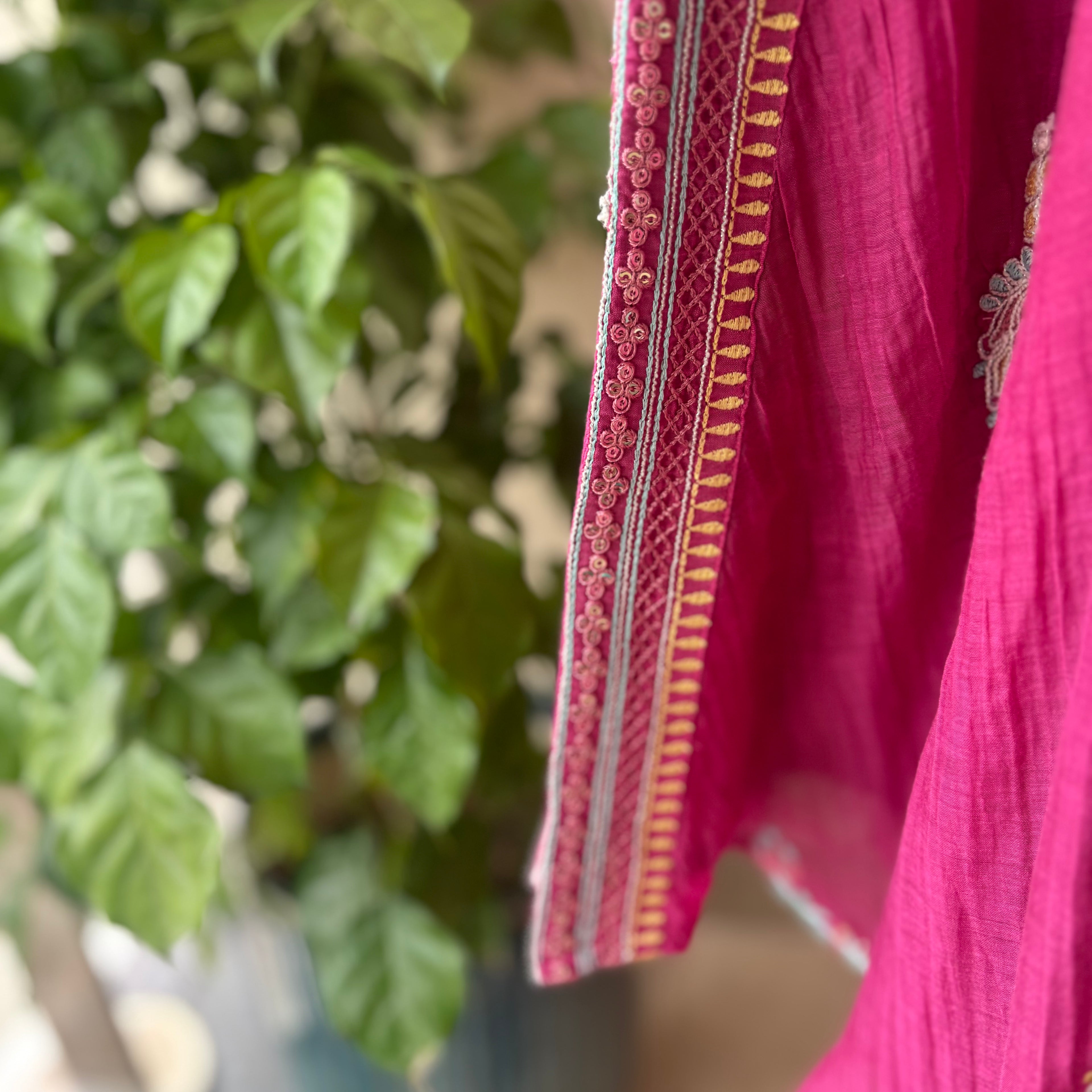 Berry Bloom High Low Coord Set