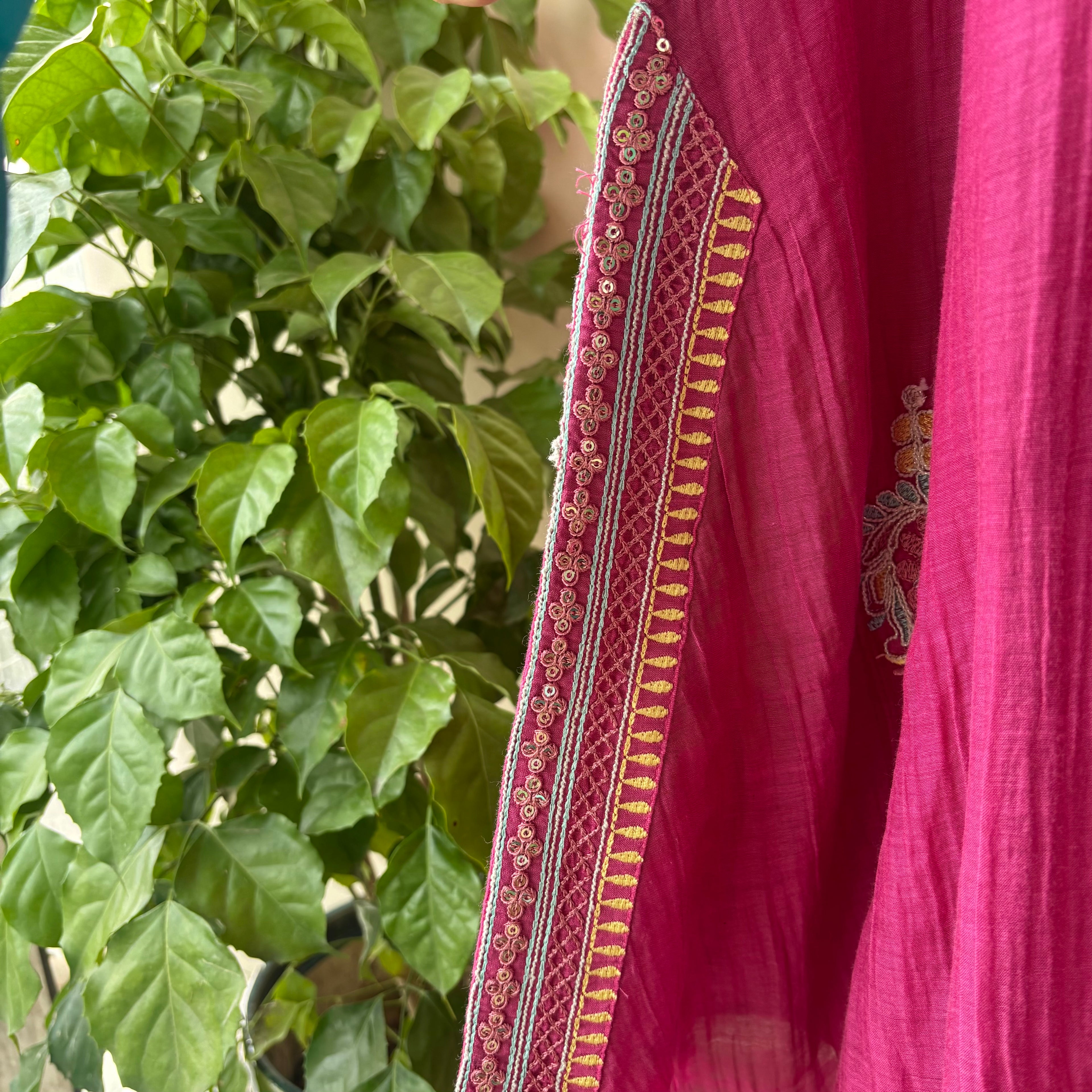 Berry Bloom High Low Coord Set