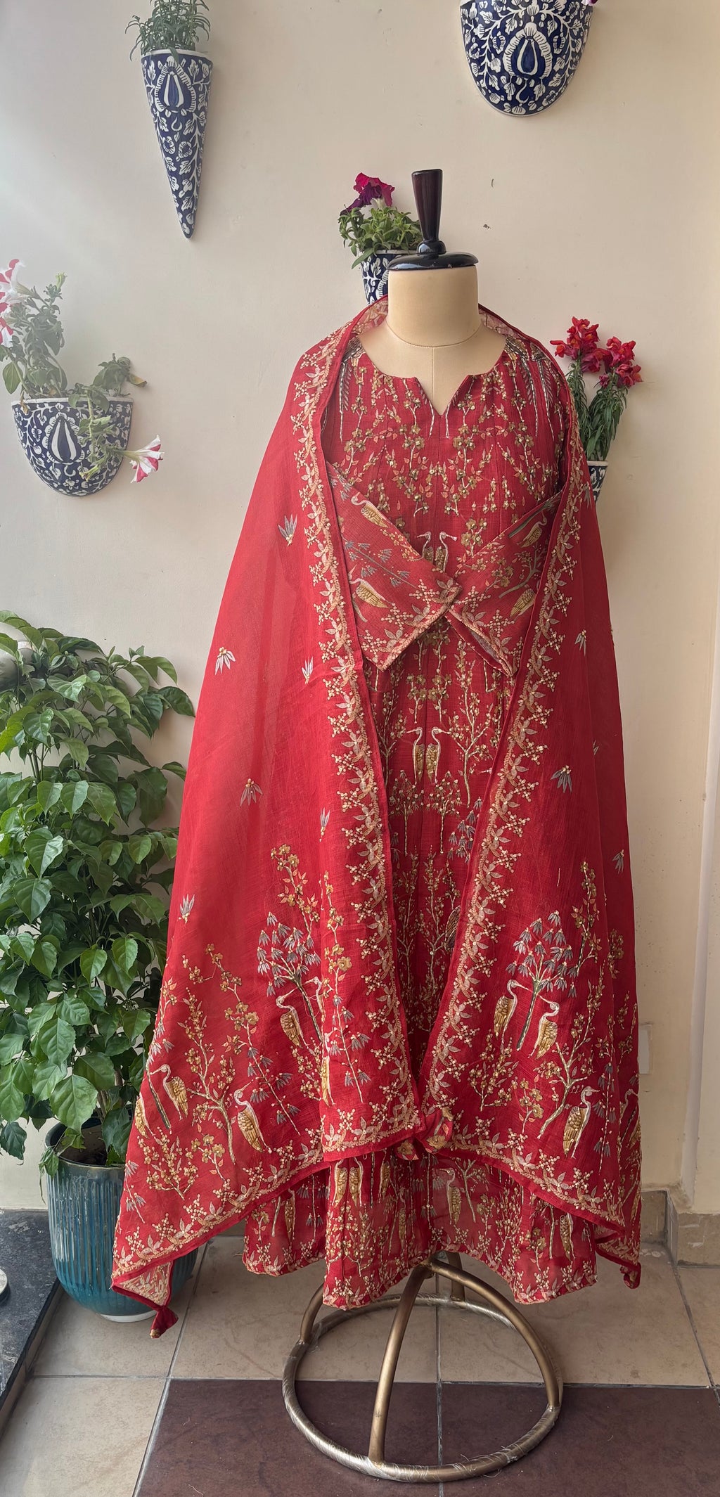 Whispering Birds Kurta Set