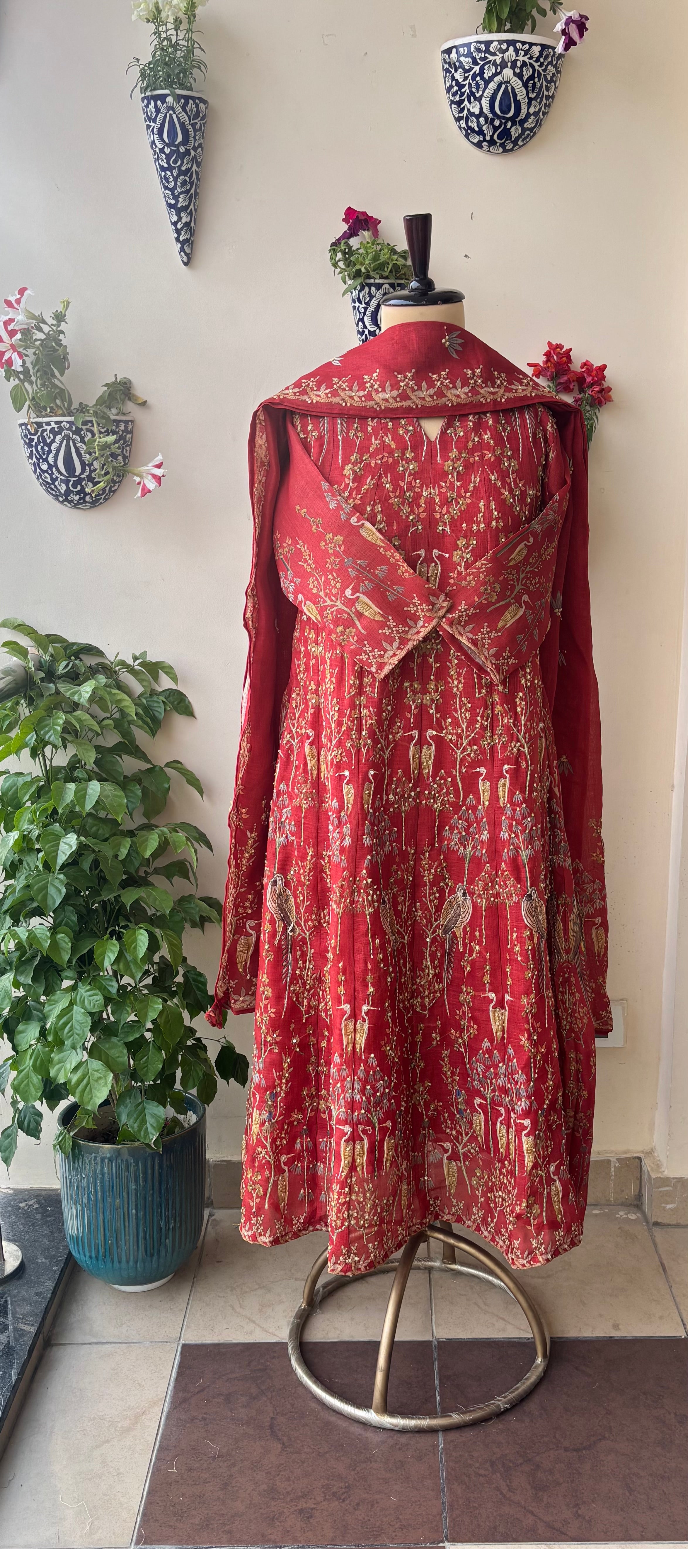 Whispering Birds Kurta Set