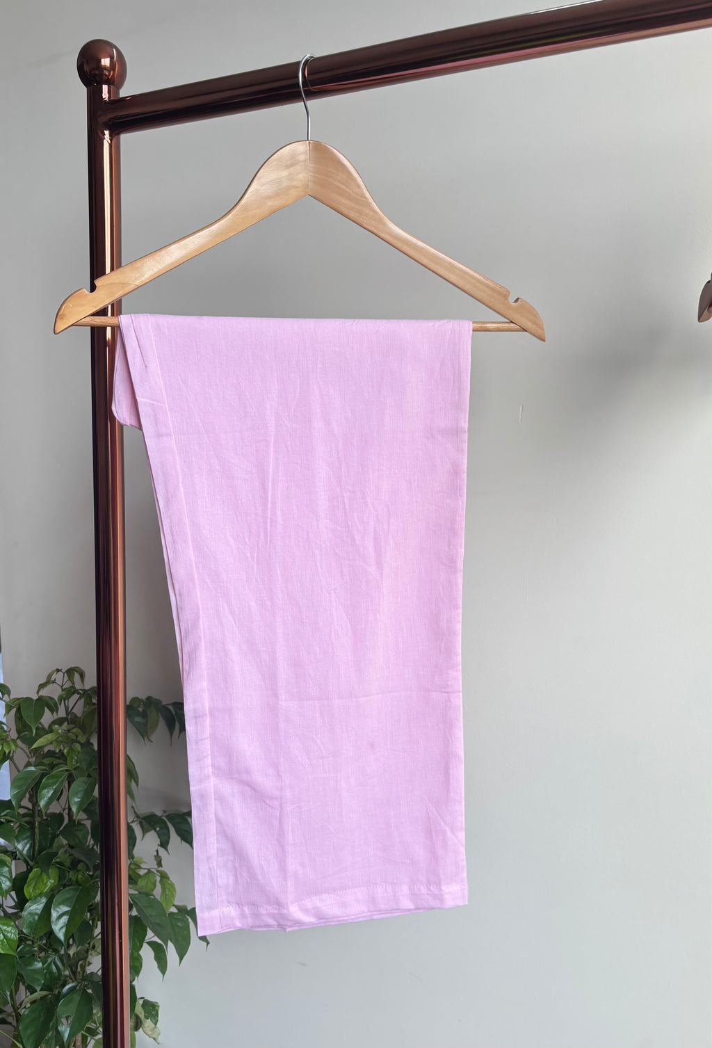 Embroidered Cotton Bloom Suit Set